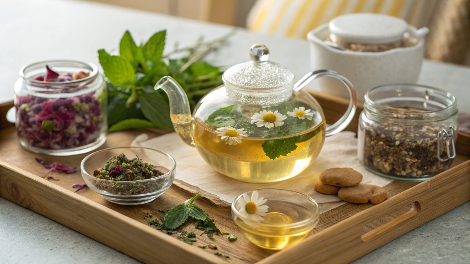 Herb-infused Detox Teas: Formulation and Application