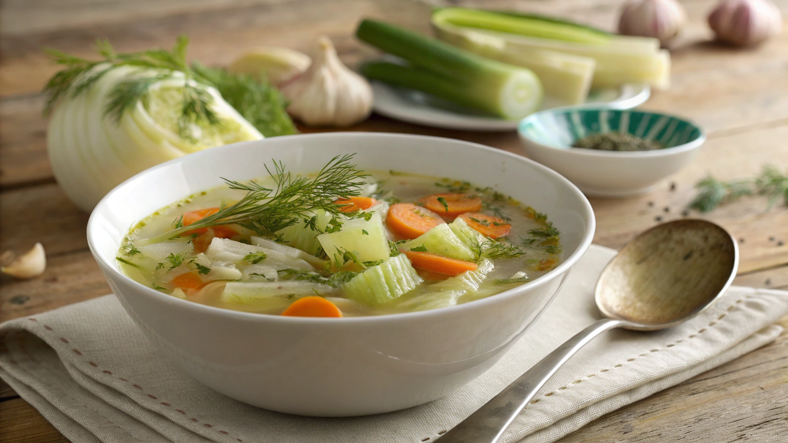Fennel Digestive Soups: Nutritional and Therapeutic Properties