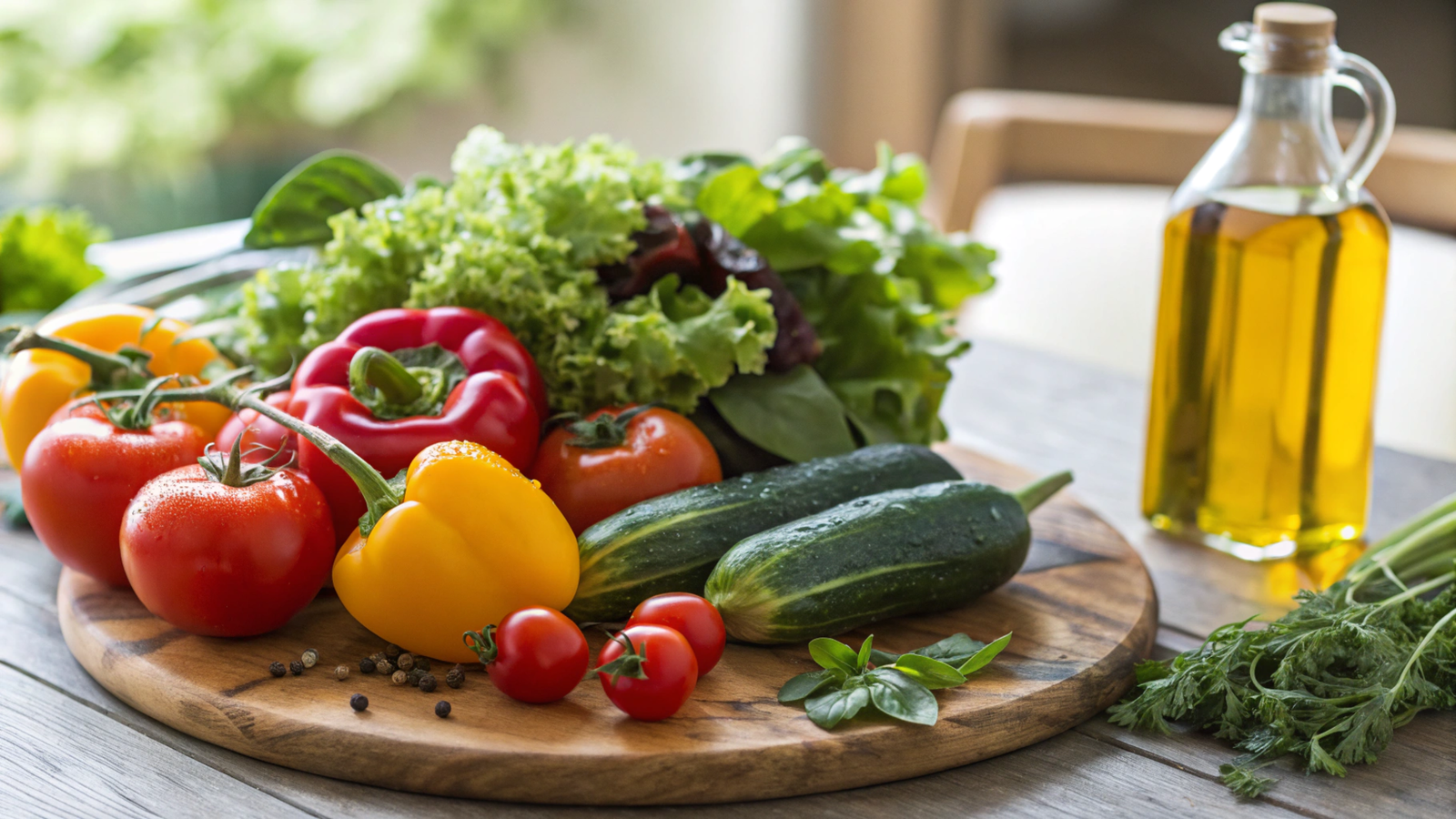 The Science and Art of Olive Oil Drizzled Vegetables