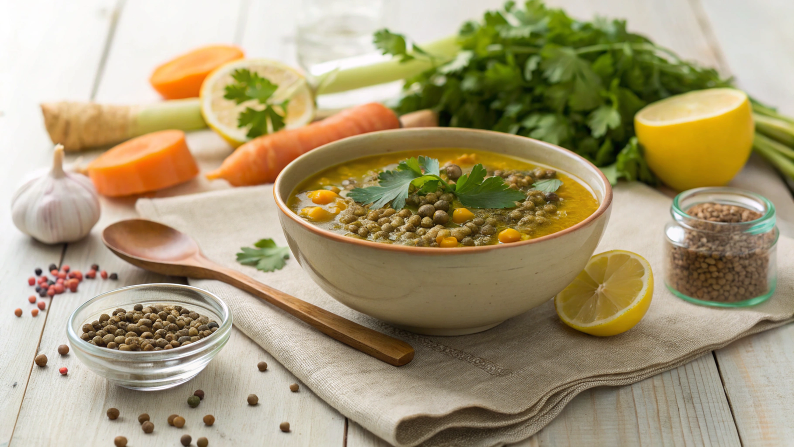 Lentil Detox Soups: Nutritional and Functional Analysis