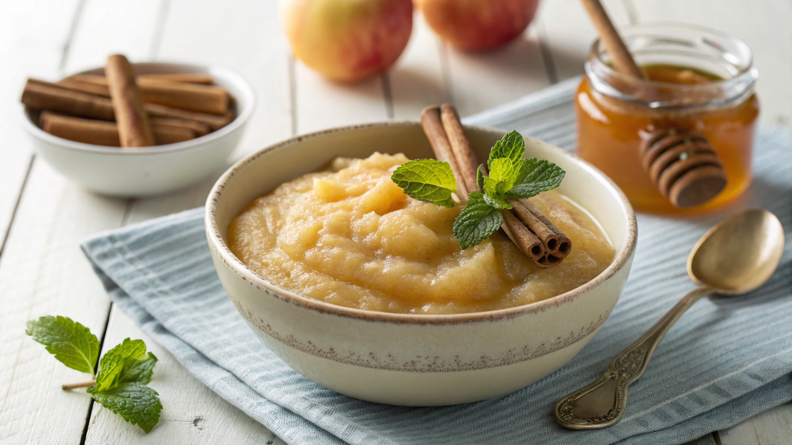 Nutritional and Therapeutic Properties of Apple Puree Compotes