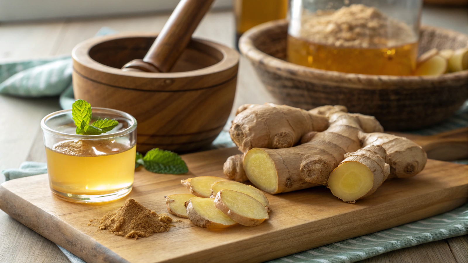 Ginger Calming Shots: Preparation and Benefits