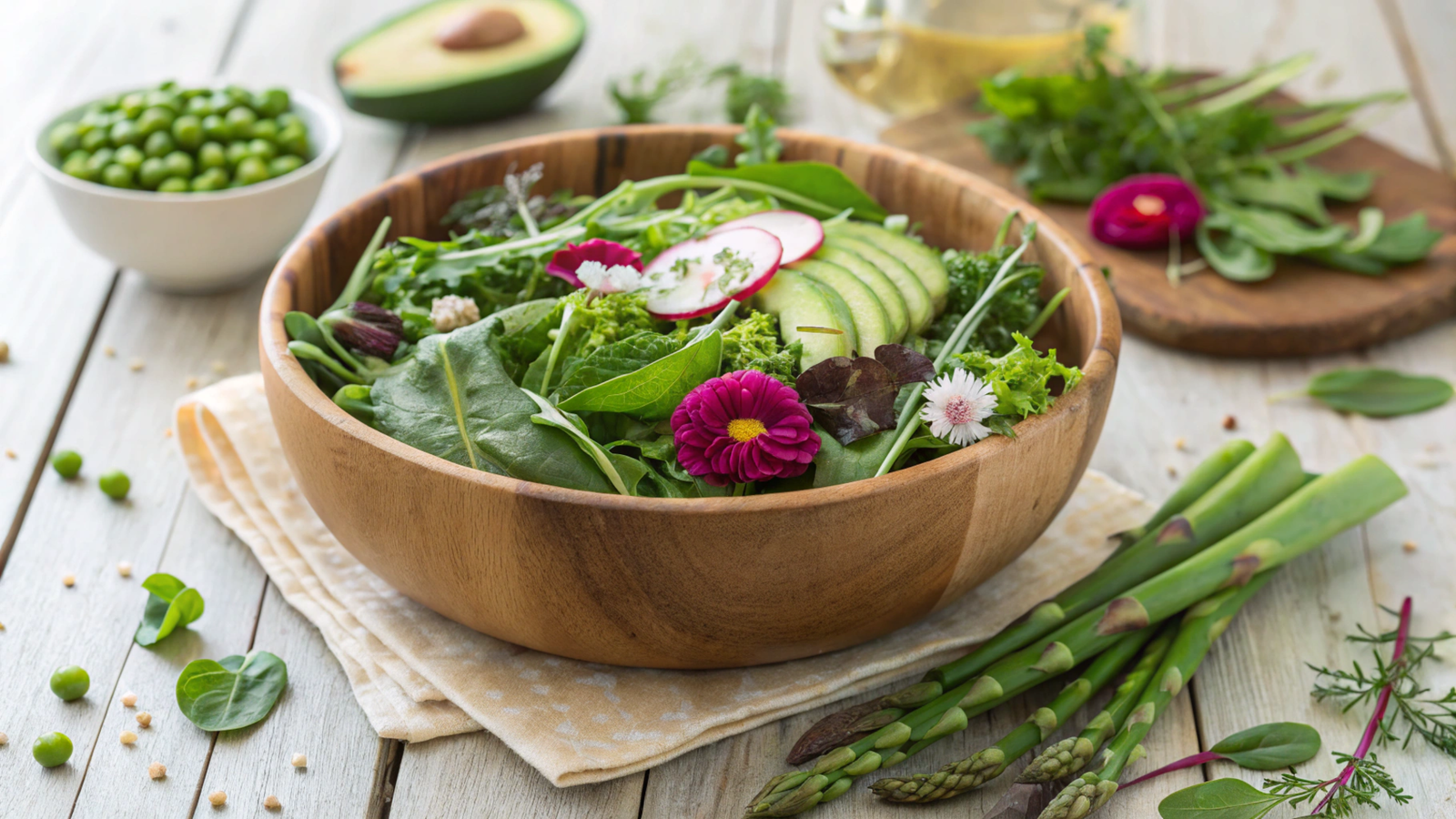 Optimized Spring Greens Salad Mixes for Nutrient Density