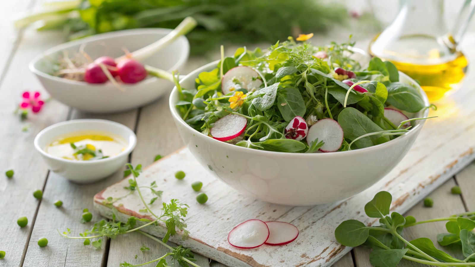 Spring Pea Shoot Salads: Nutritional and Culinary Exploration