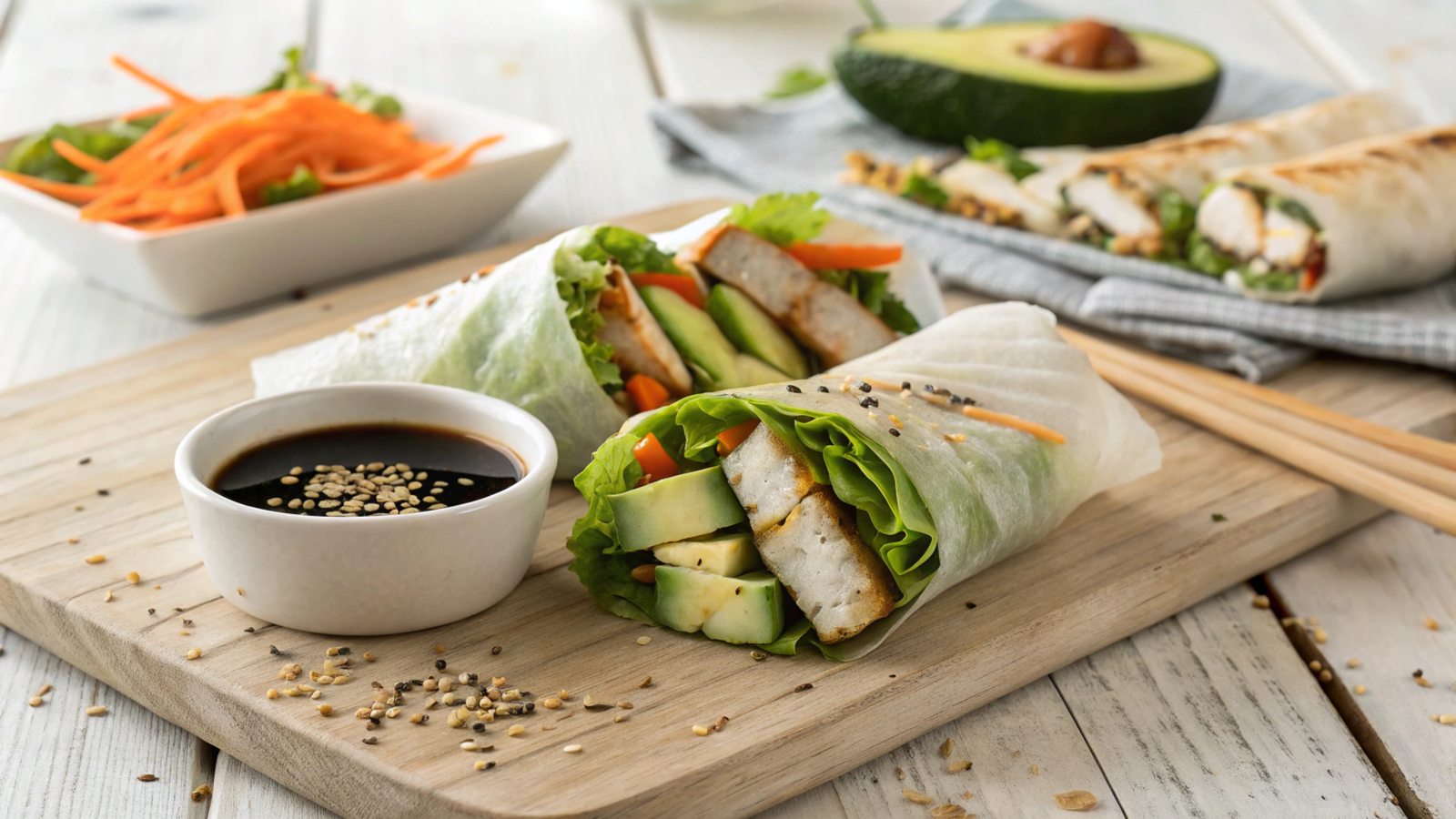 Gluten-Free Rice Wraps: Nutritional and Culinary Perspectives