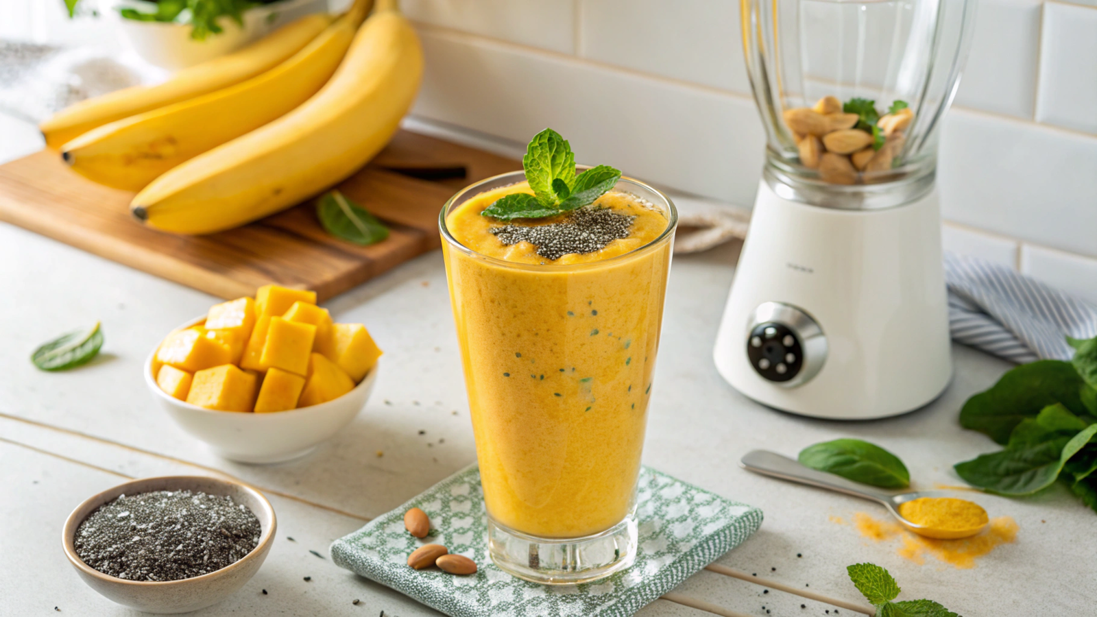 Mango Energy Smoothies: Nutritional Optimization for Sustained Vitality