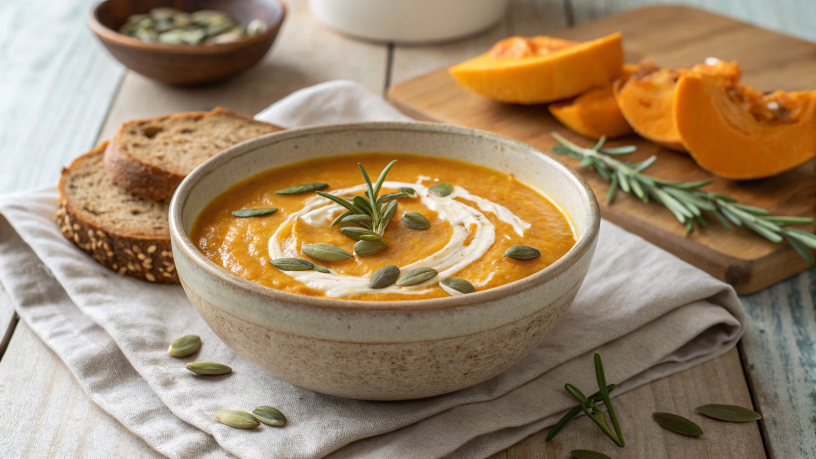 Nutritional and Culinary Analysis of Pumpkin Puree Soups for Digestive Health