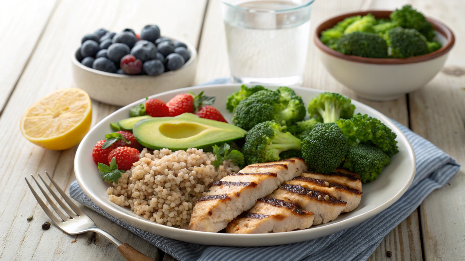Optimal Lunch Composition for Long-Lasting Energy