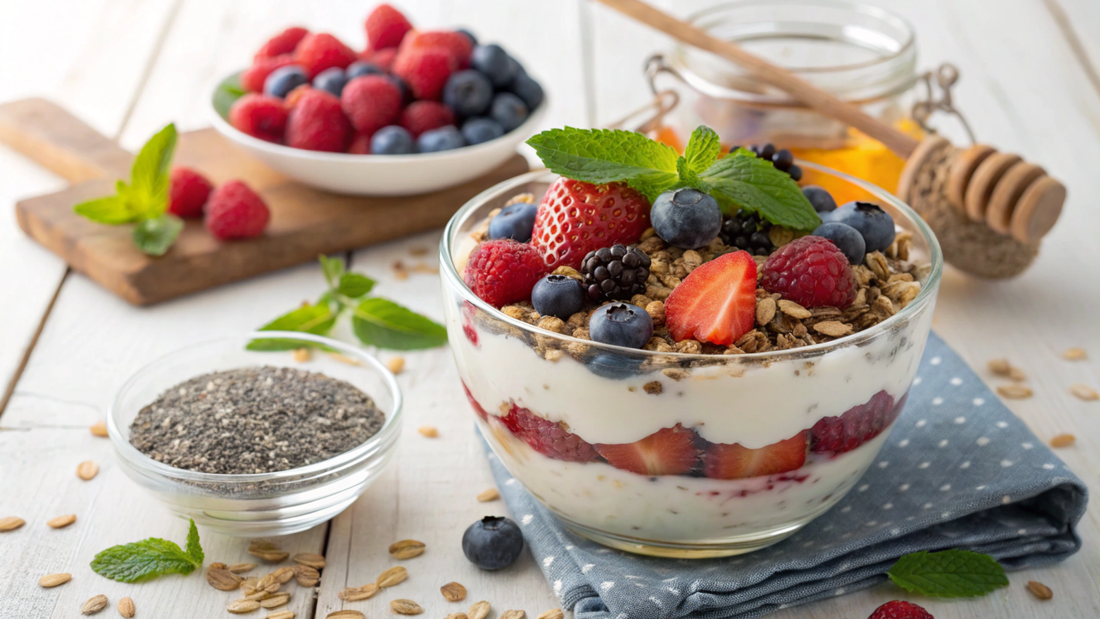 Nutritional Optimization with Greek Yogurt Parfaits
