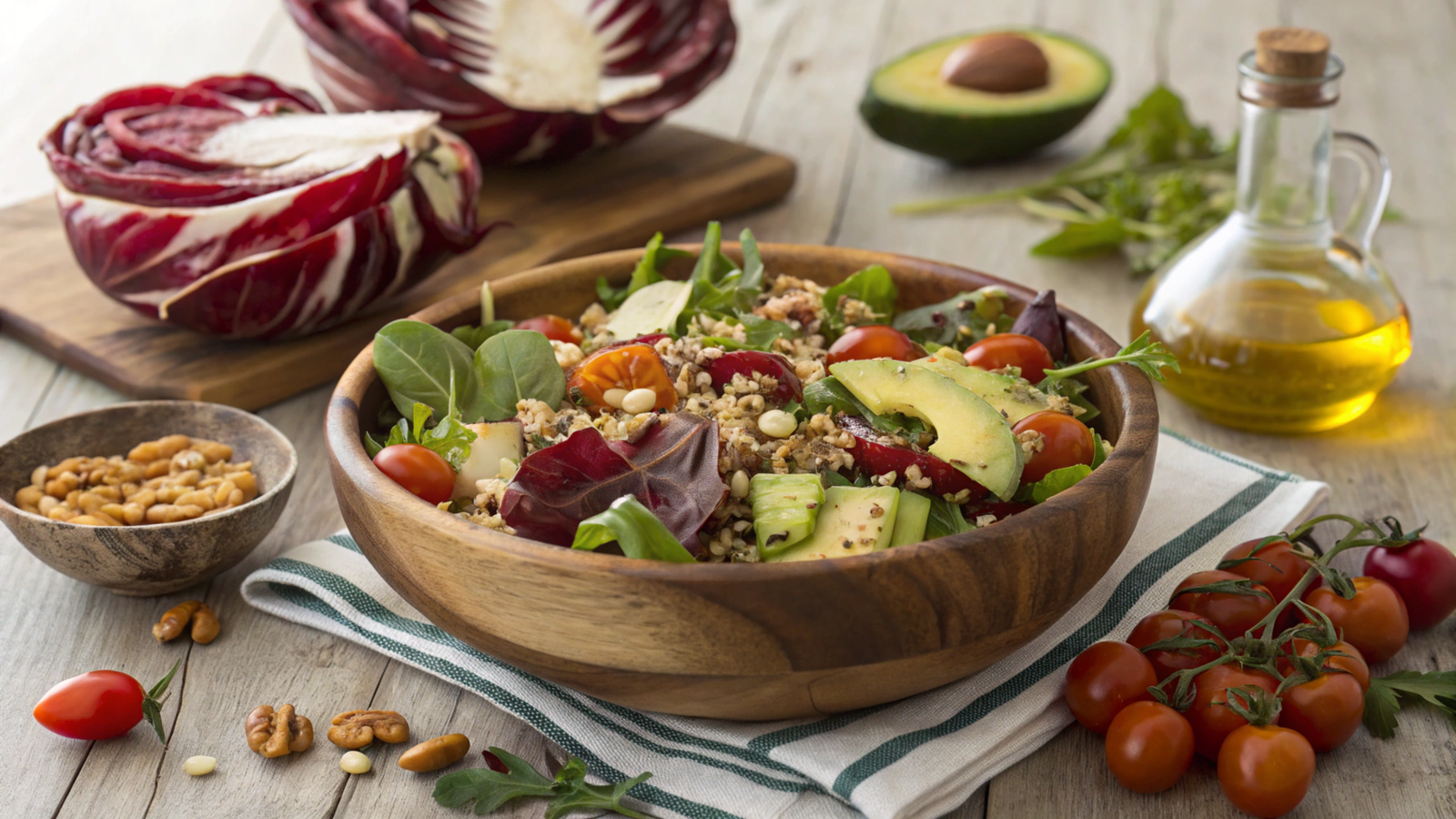 Radicchio Energy Salads: Nutrient-Dense Fuel for Sustained Vitality