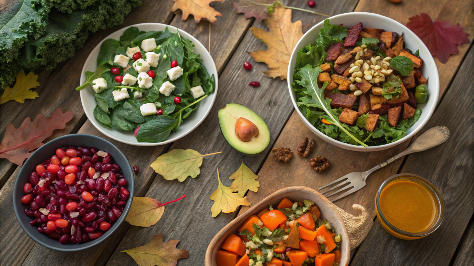 Seasonal Harvest Salads: Nutrient-Rich Vegetarian Meals