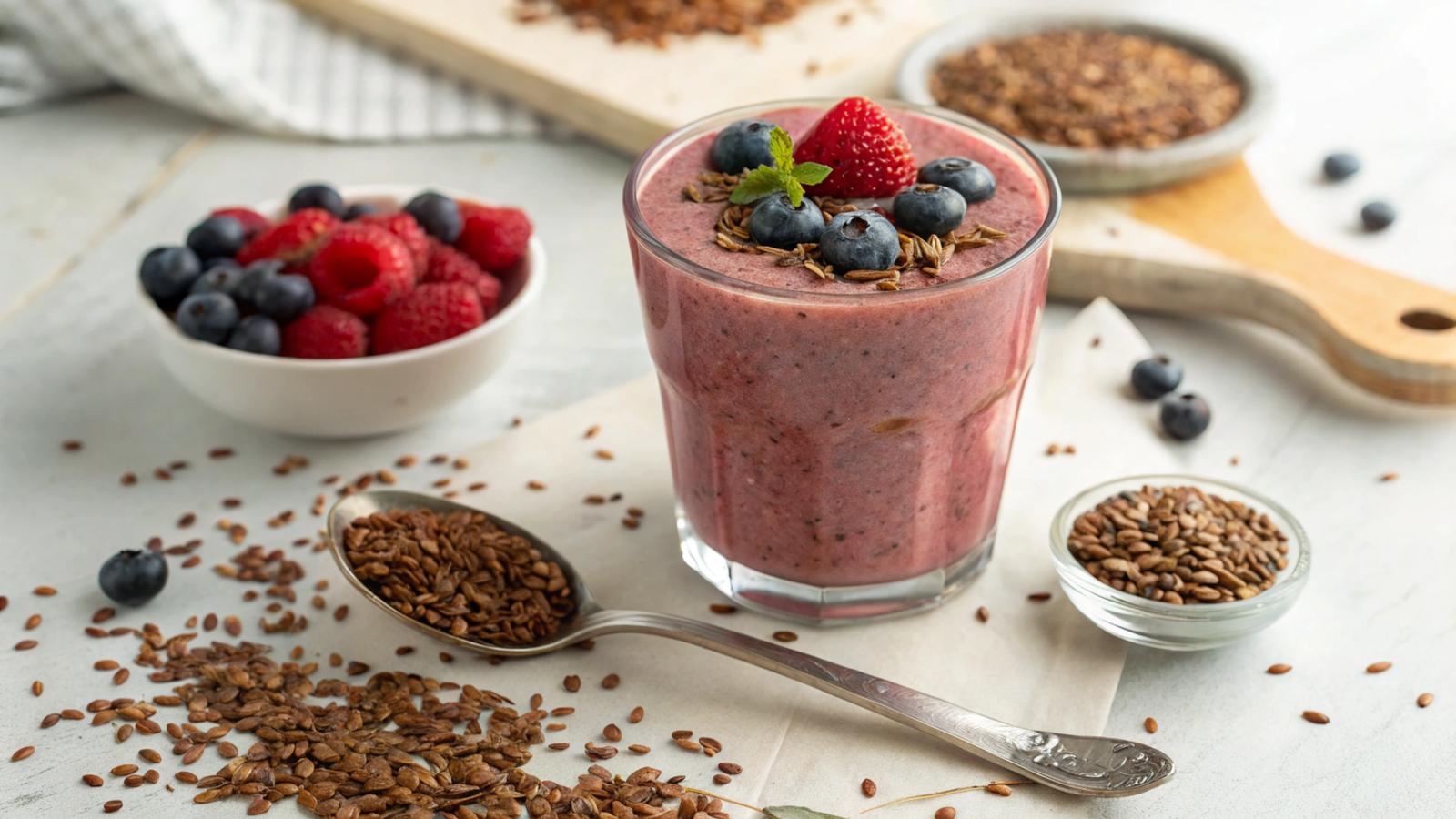 Flaxseed Smoothie Boosters: Nutritional and Digestive Benefits