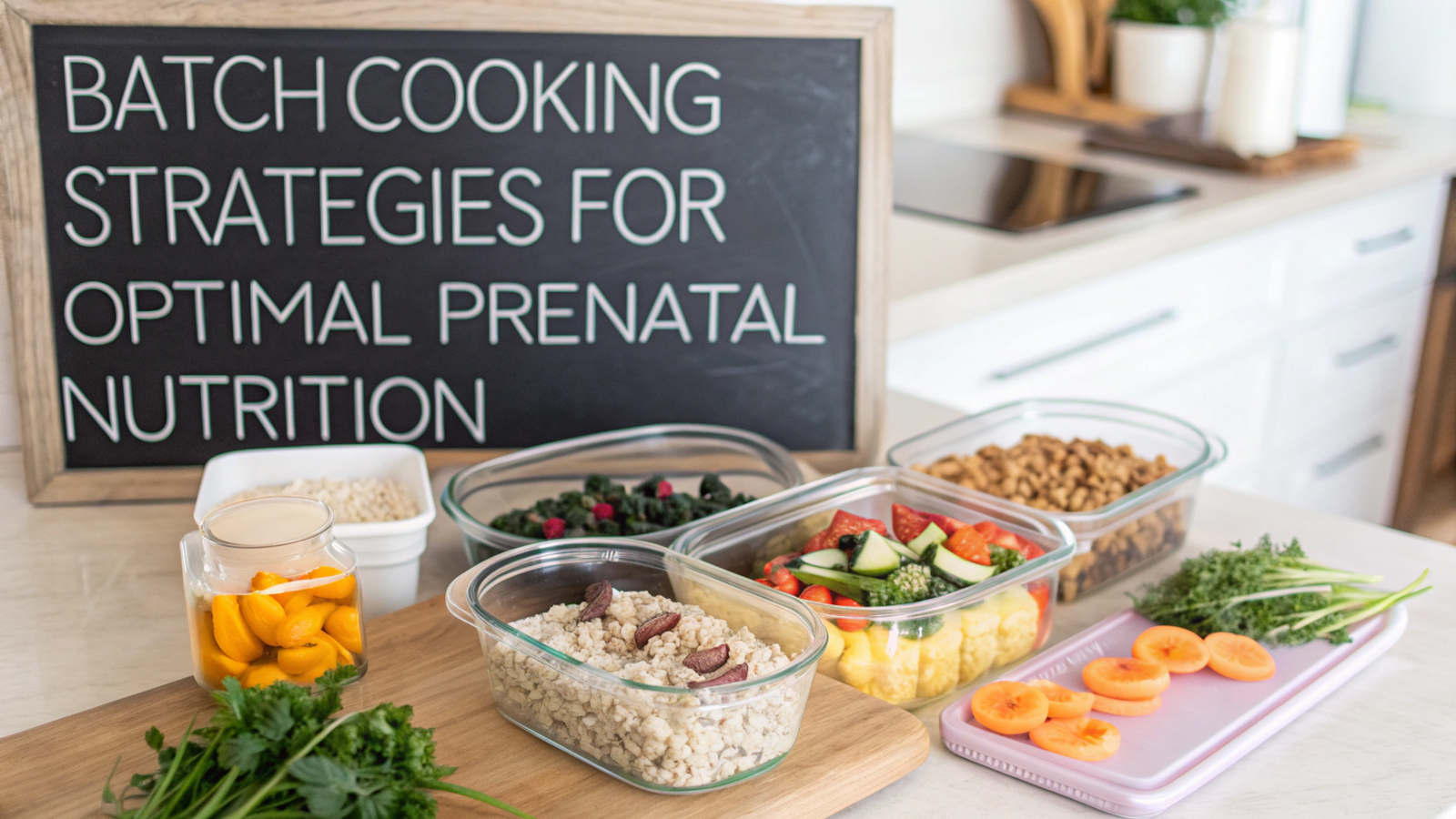 Batch Cooking Strategies for Optimal Prenatal Nutrition