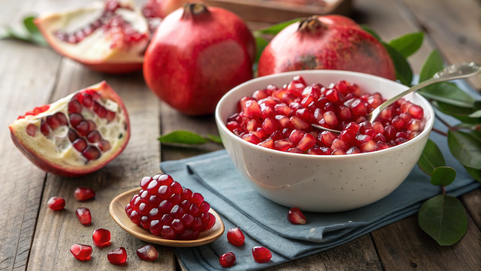 Pomegranate Seed Snacks: Nutritional and Anti-Aging Properties