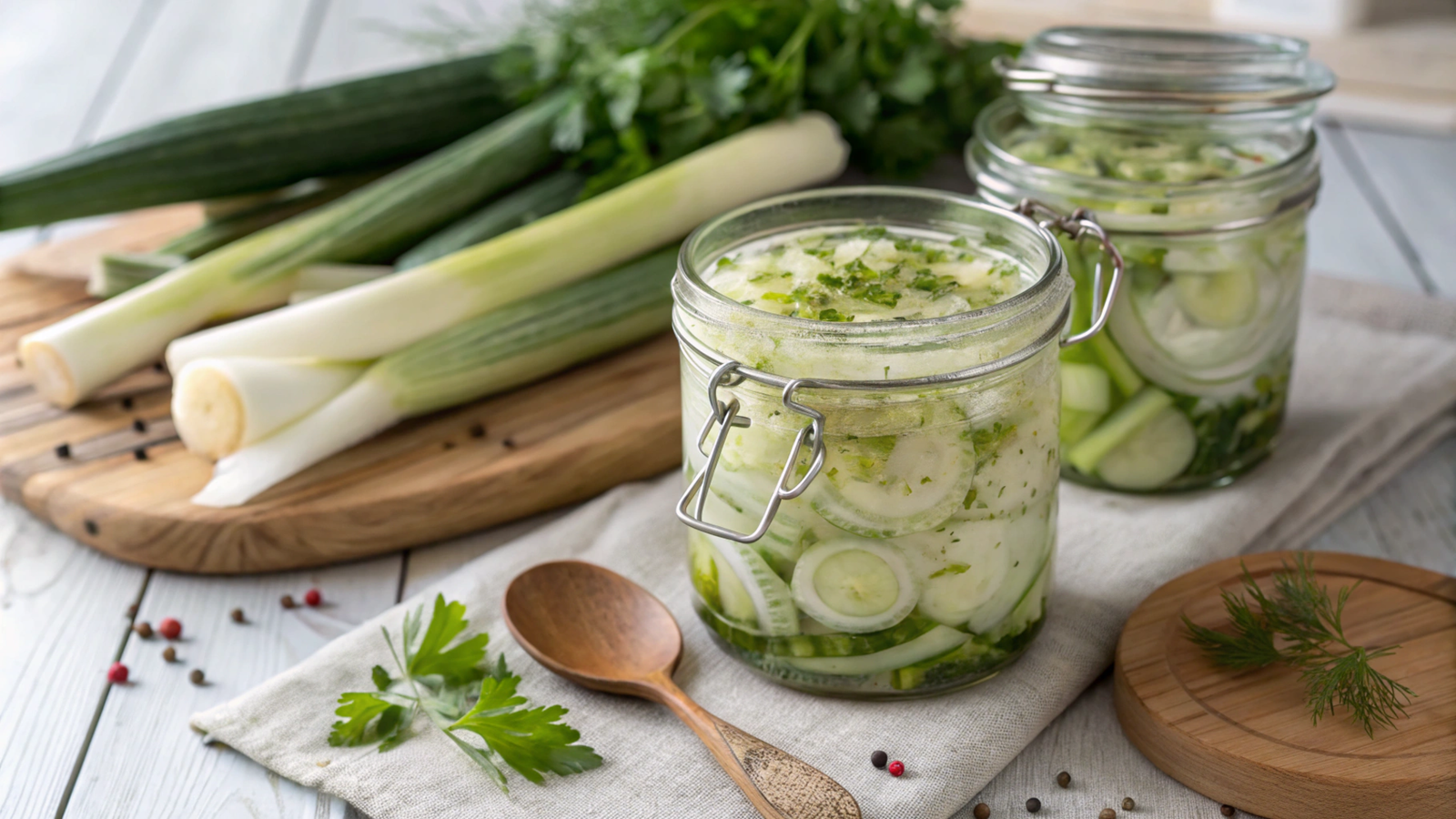 Fermented Leek Sides: Techniques and Applications