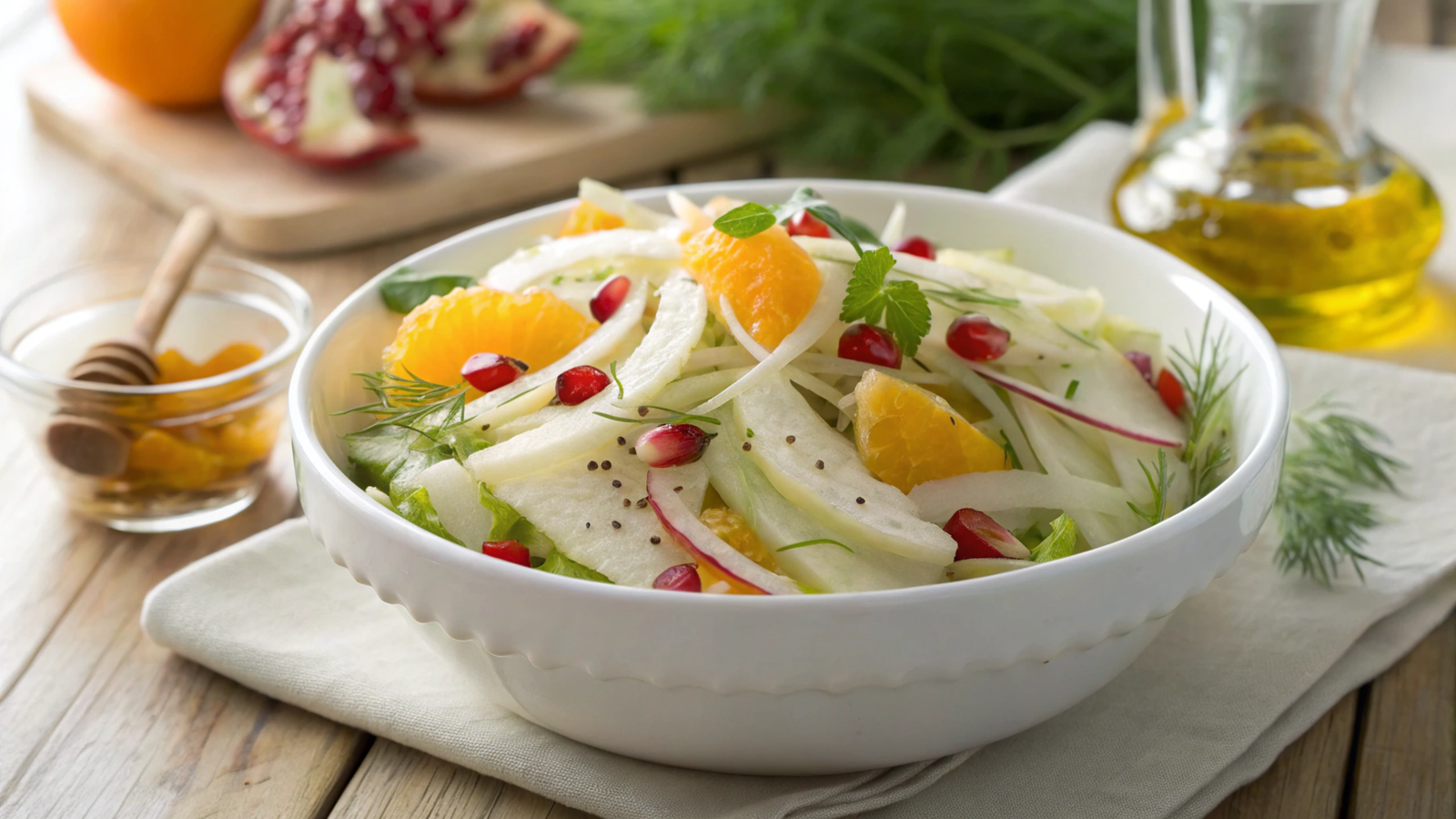 Fennel Energy Salads: Nutritional Mechanics and Preparation