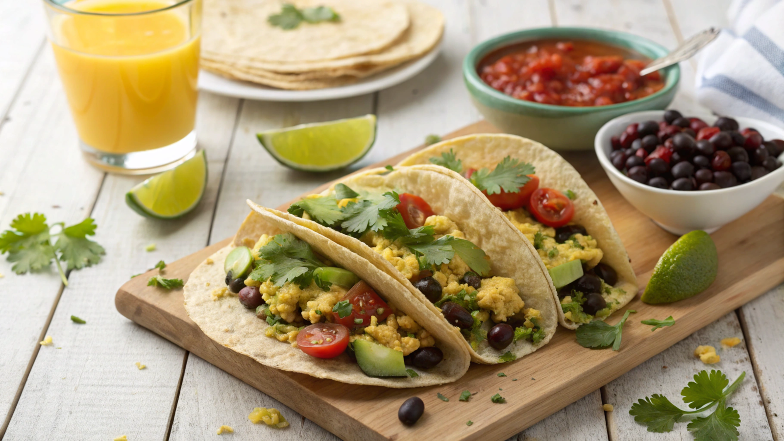 Vegan Breakfast Tacos: Ingredients, Preparation, and Nutritional Analysis