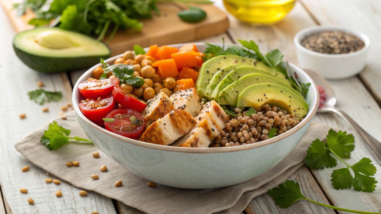 Whole Grain Energy Bowls for Metabolic Efficiency