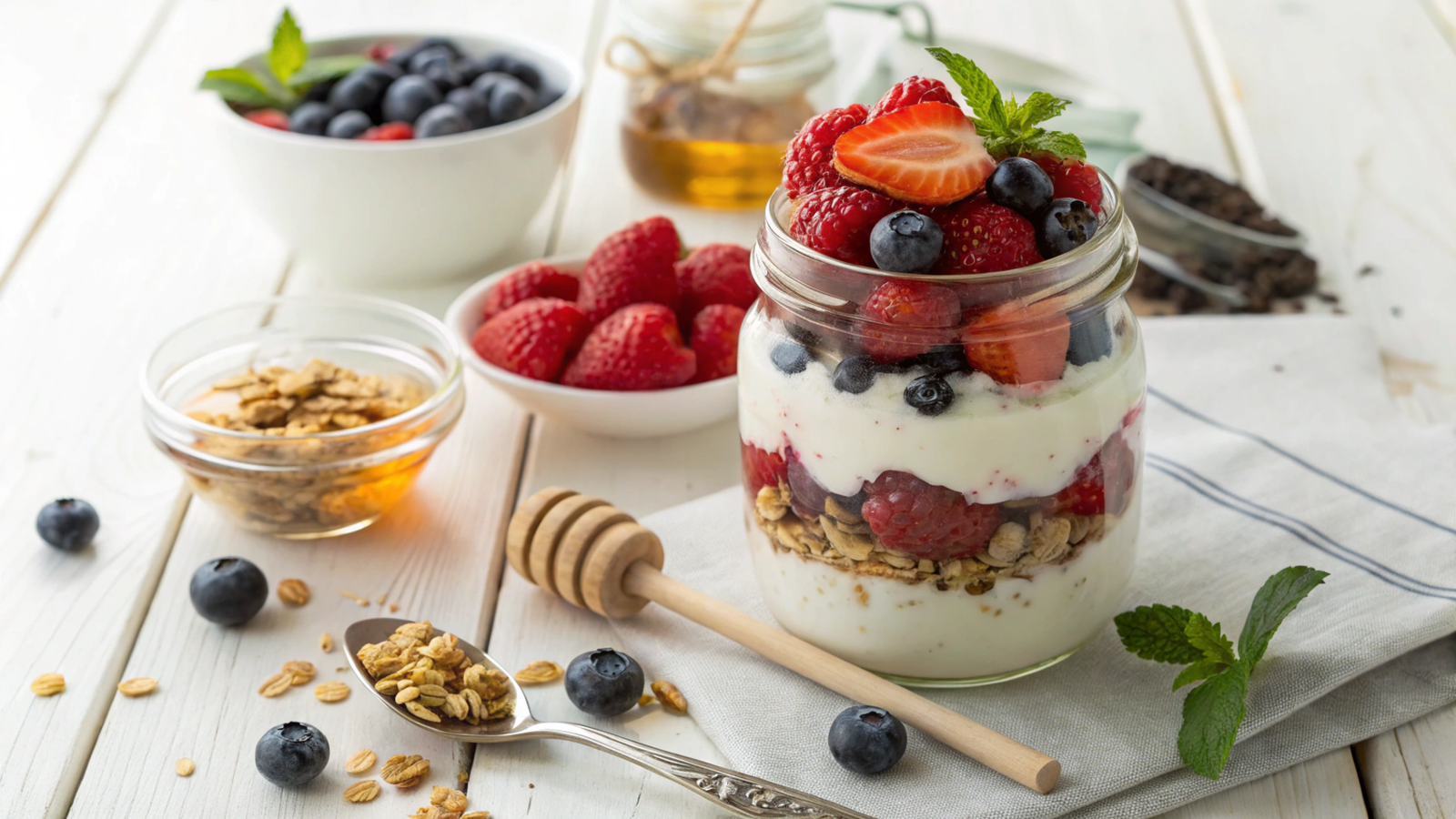 Greek Yogurt Protein Parfaits: Nutritional Breakdown and Preparation