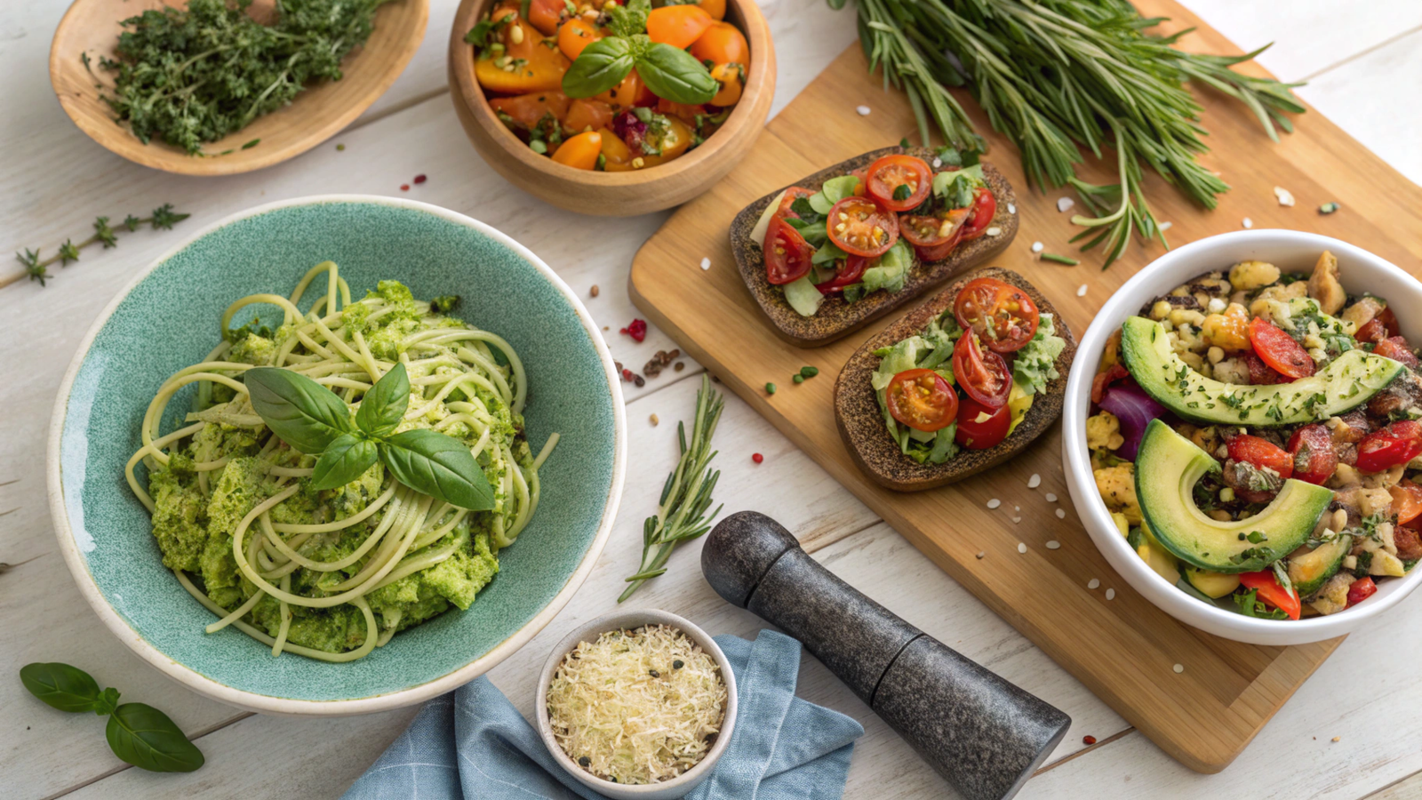 Herb-Infused Vegetarian Cuisine: Techniques and Recipes
