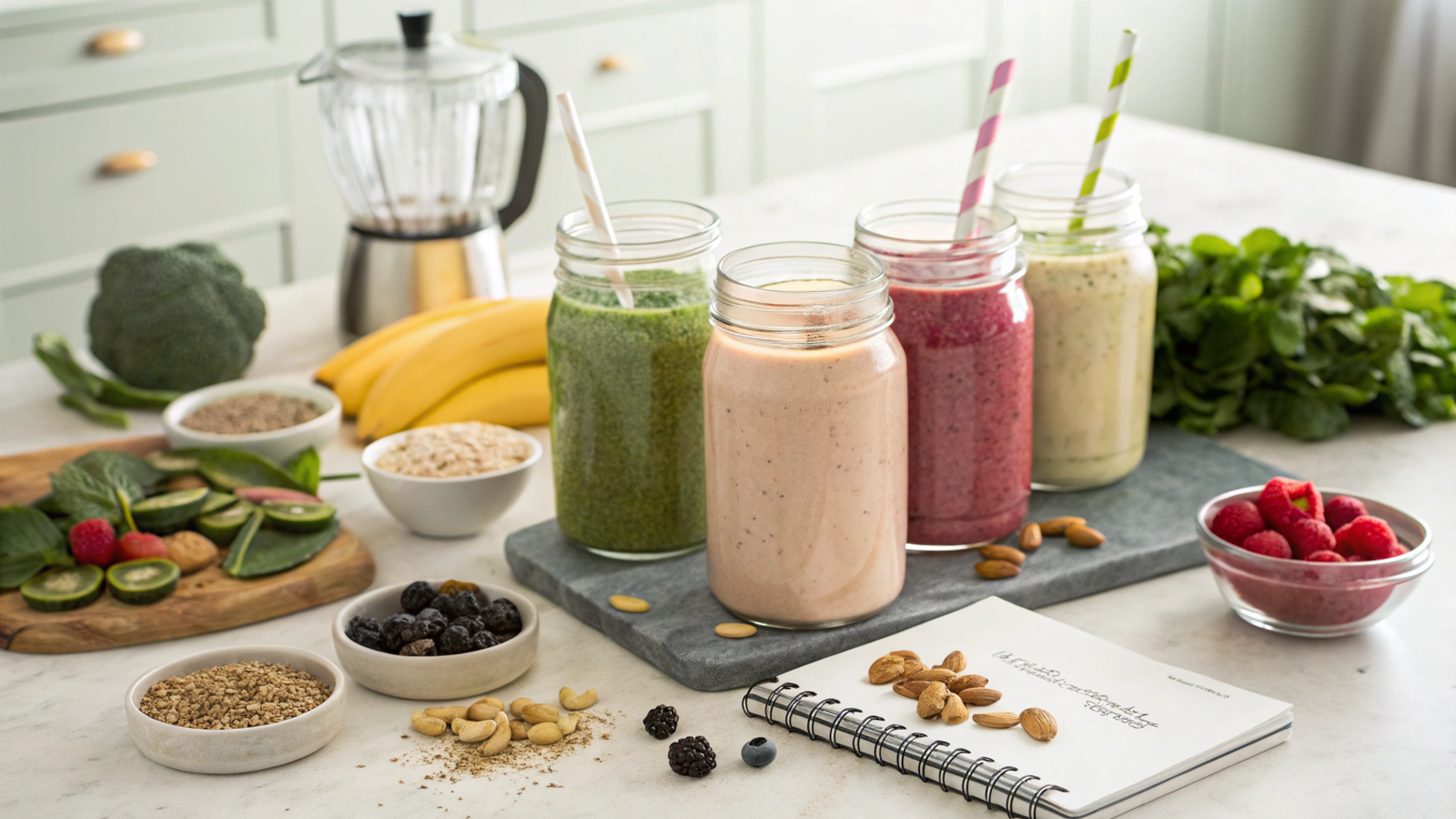 High-Protein Vegan Shakes: Formulation and Optimization