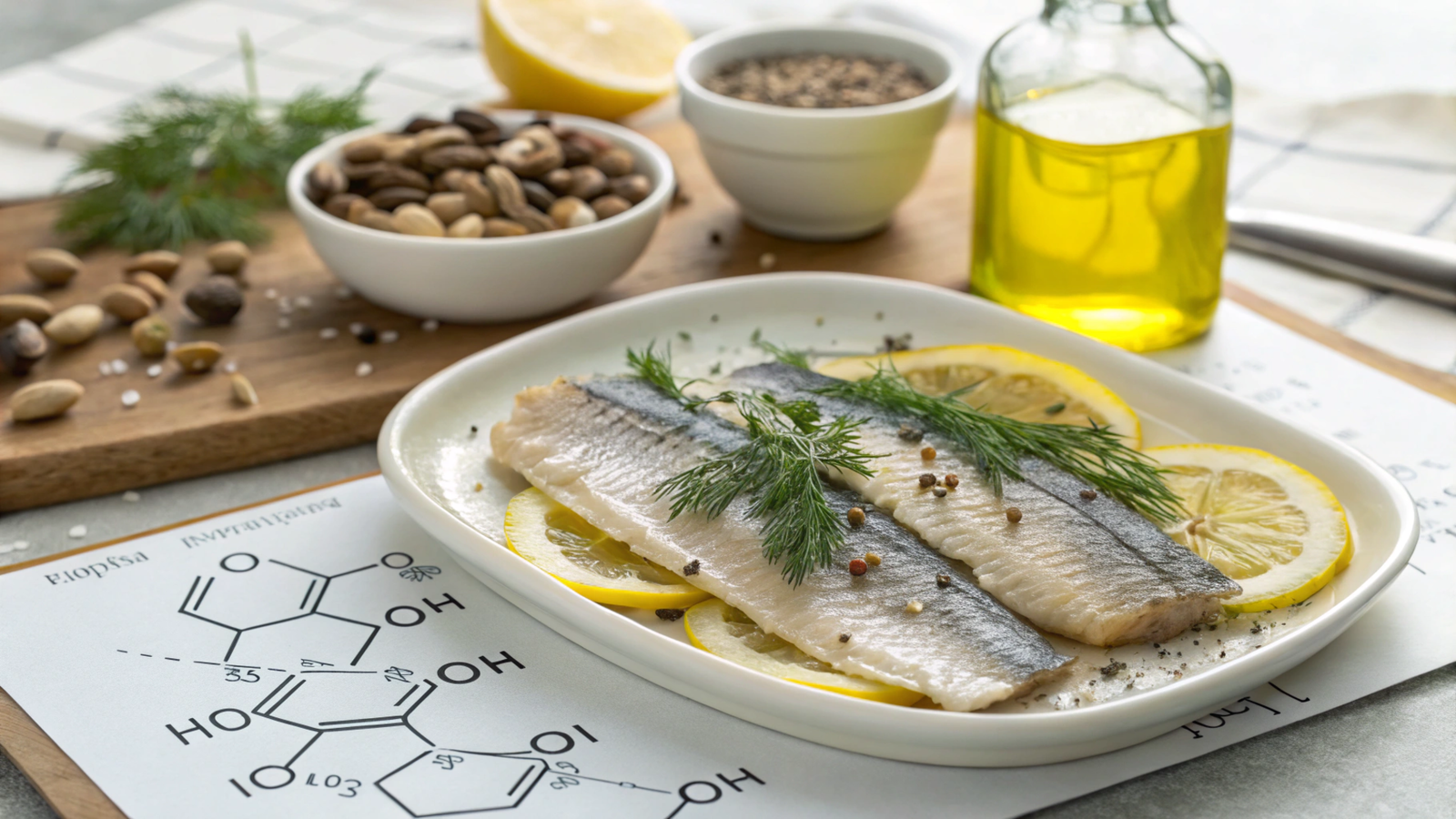 Herring Fatty Acid Plates: Biochemical Foundations and Nutritional Applications