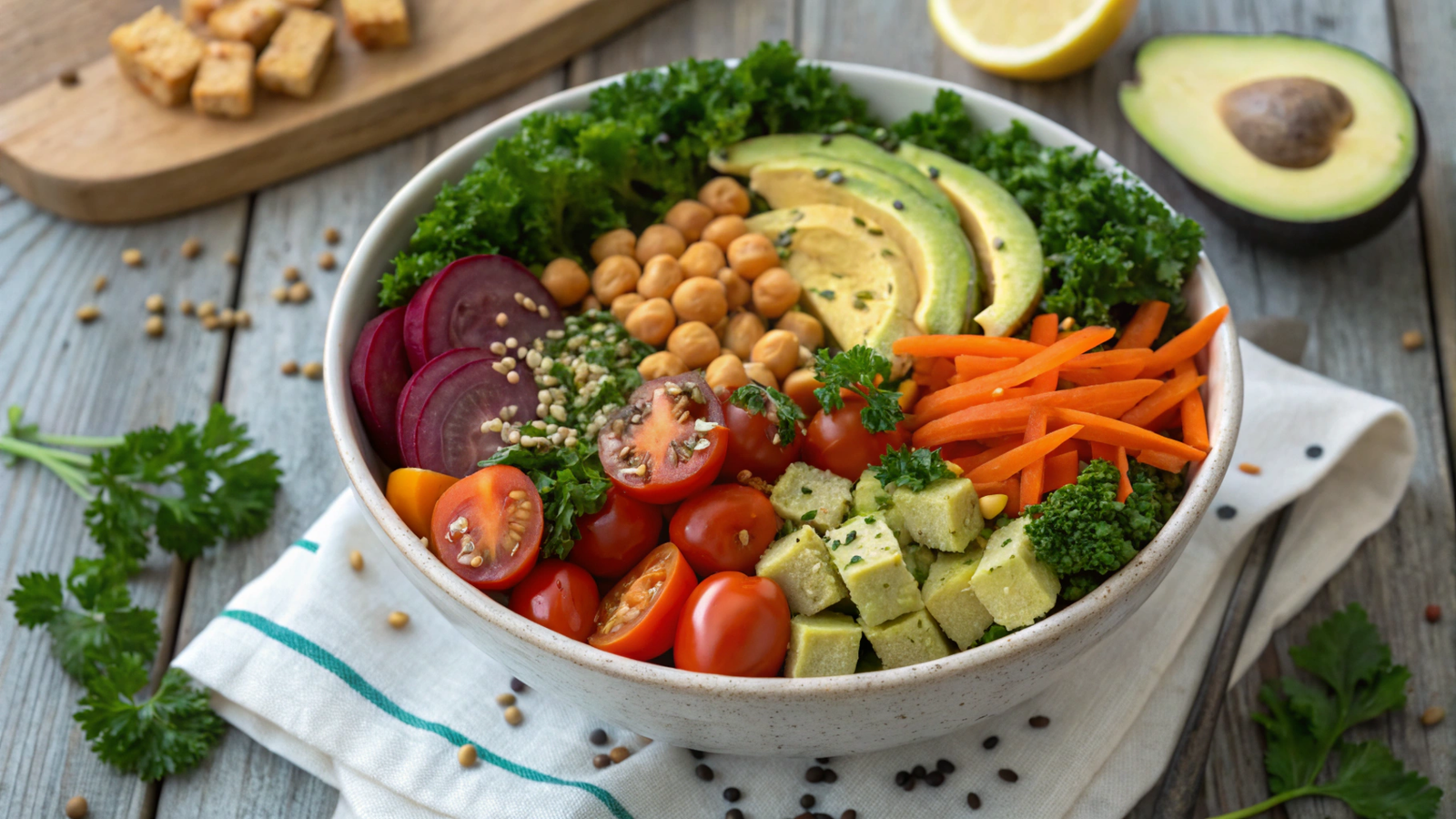 Whole Food Vegan Bowls: Nutrient Optimization and Preparation