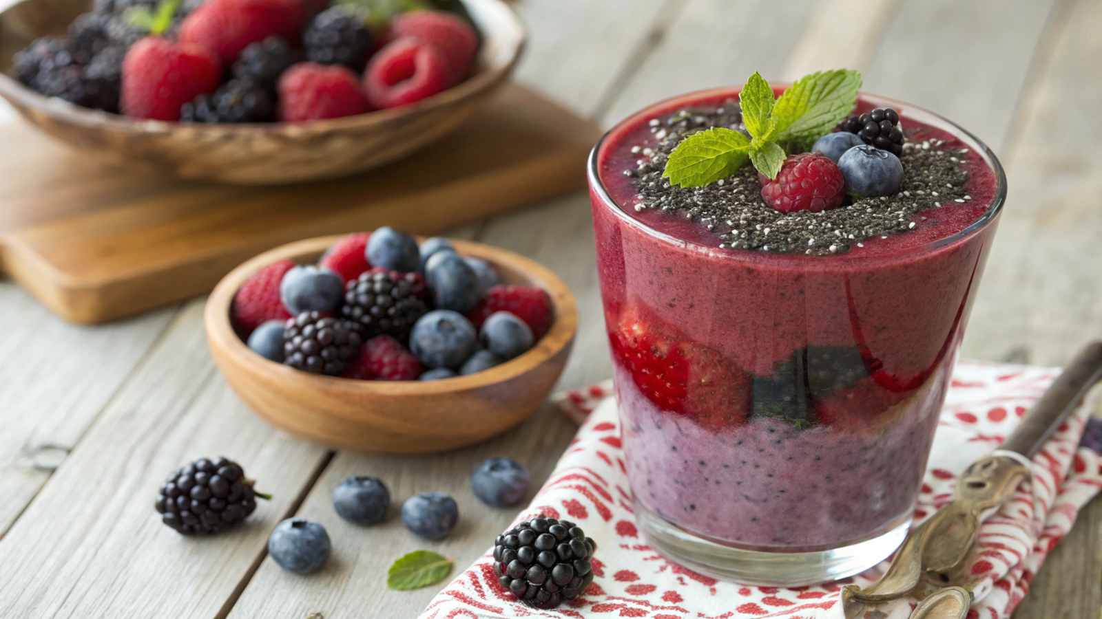 The Science and Craft of Antioxidant Berry Blends