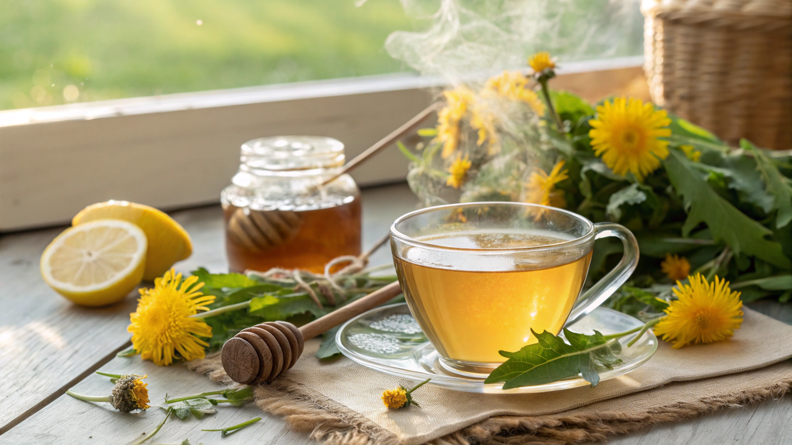 Dandelion Energy Teas: Preparation and Benefits