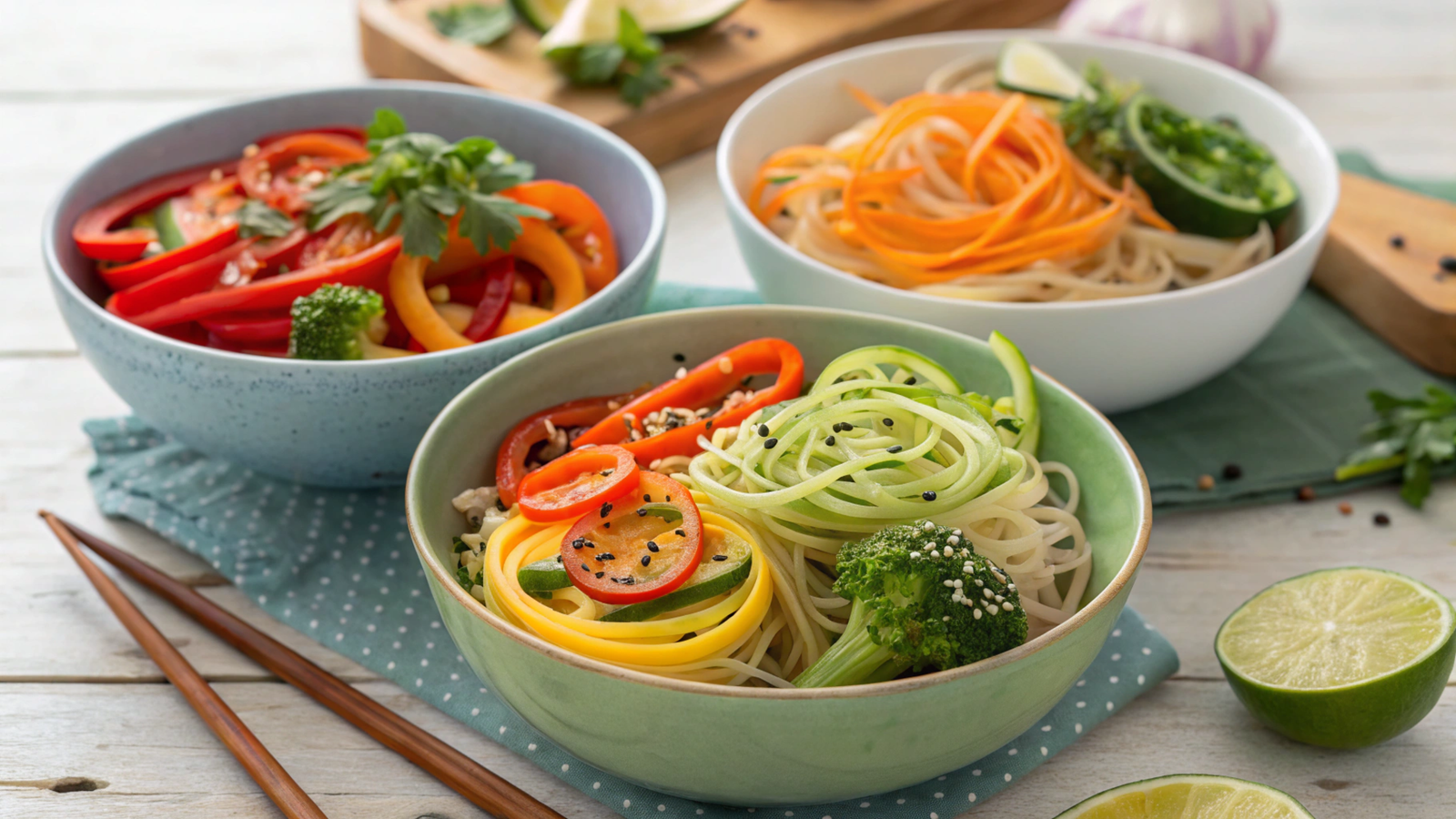 Vegetarian Noodle Cuisine: Techniques and Recipes