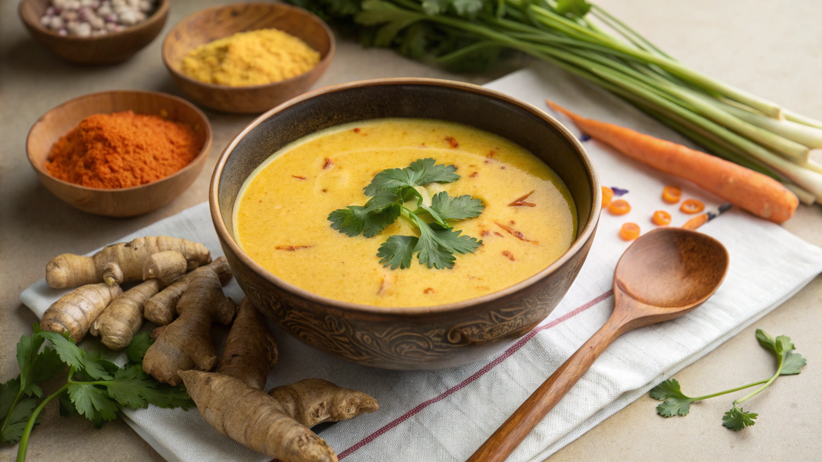 Coconut Milk Creamy Soups: Nutritional and Digestive Benefits