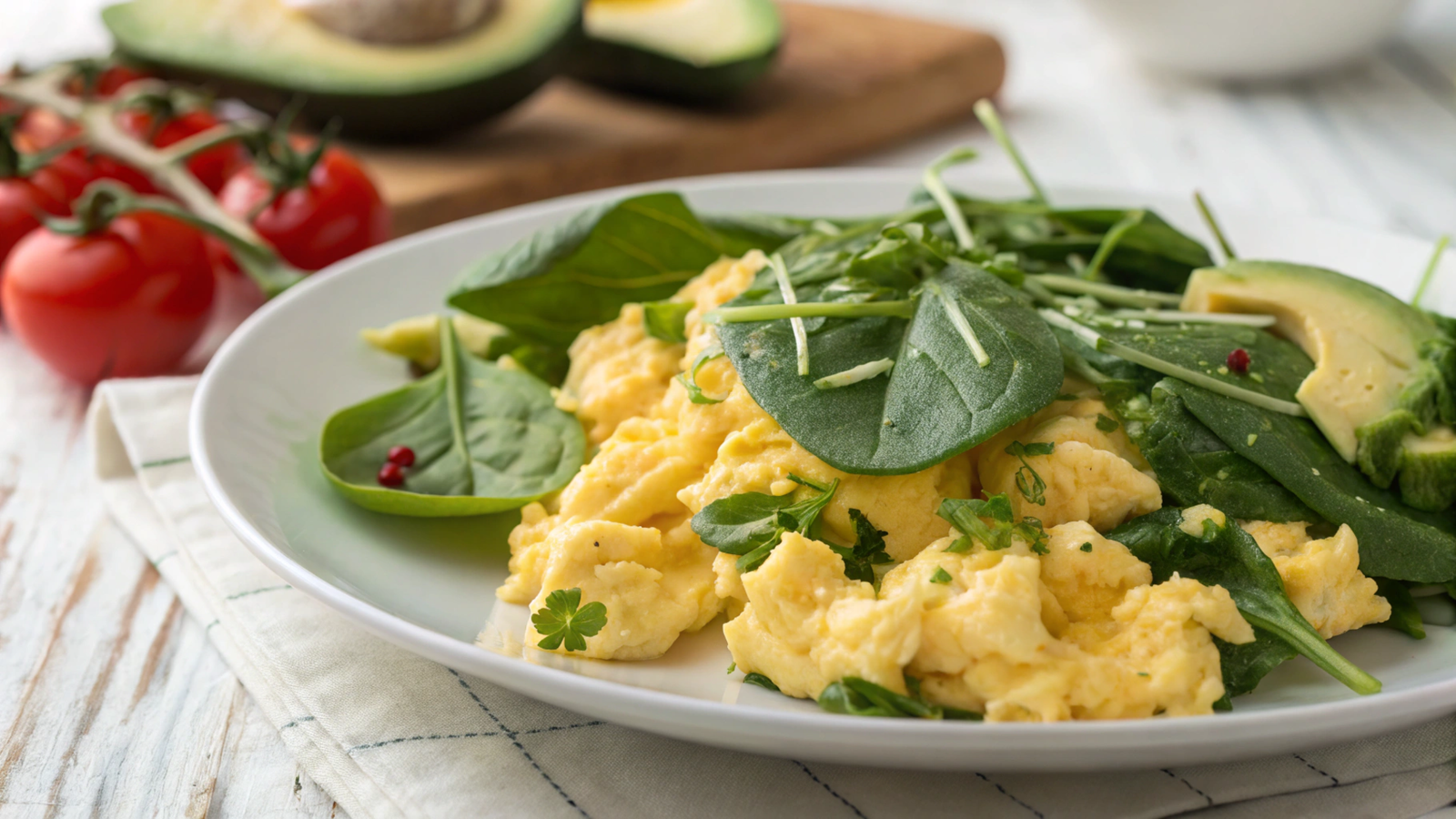 Spinach and Egg Scrambles: Nutritional Synergy for Longevity