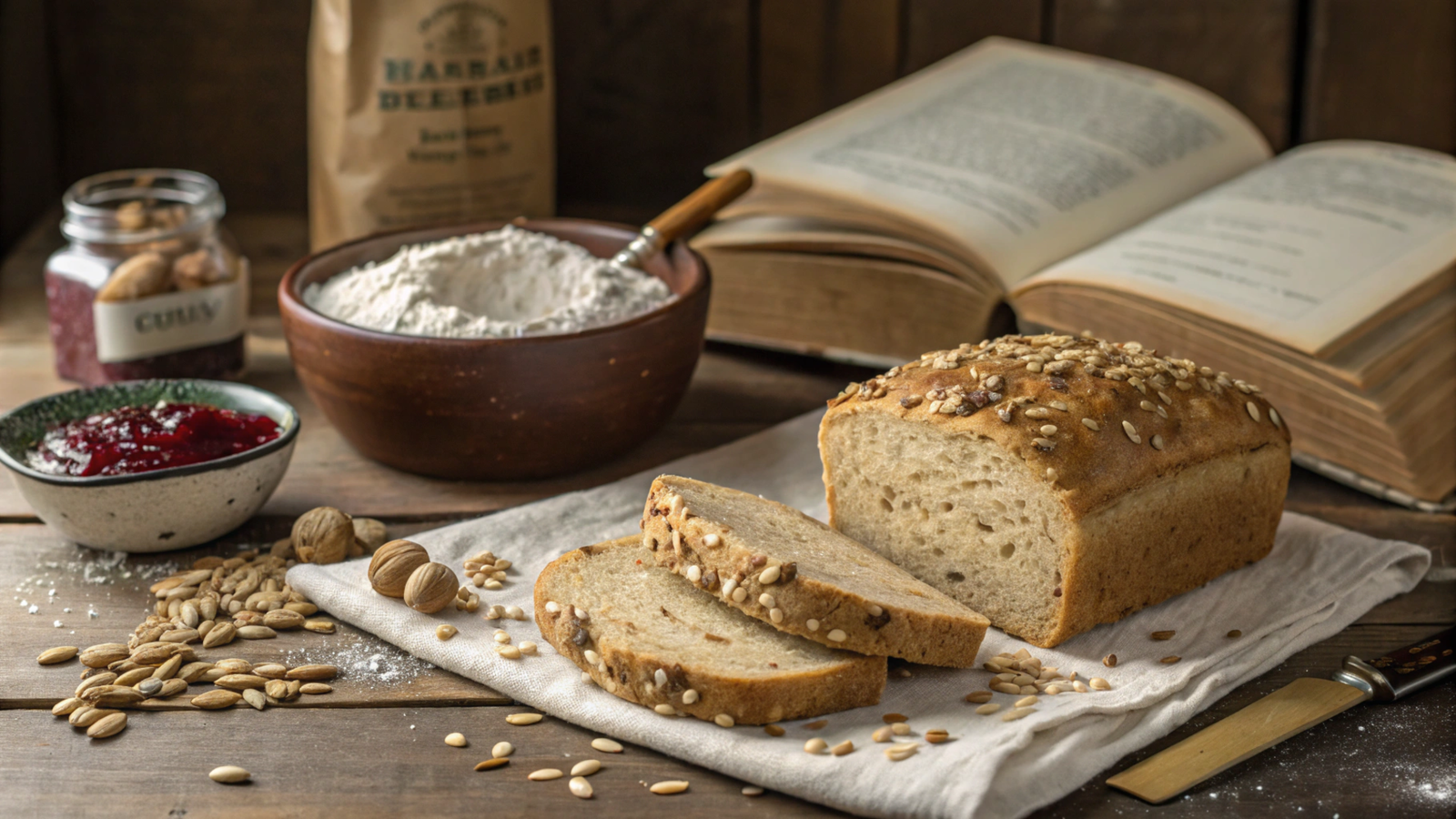 Vegan Whole Grain Breads: Ingredients, Techniques, and Variations