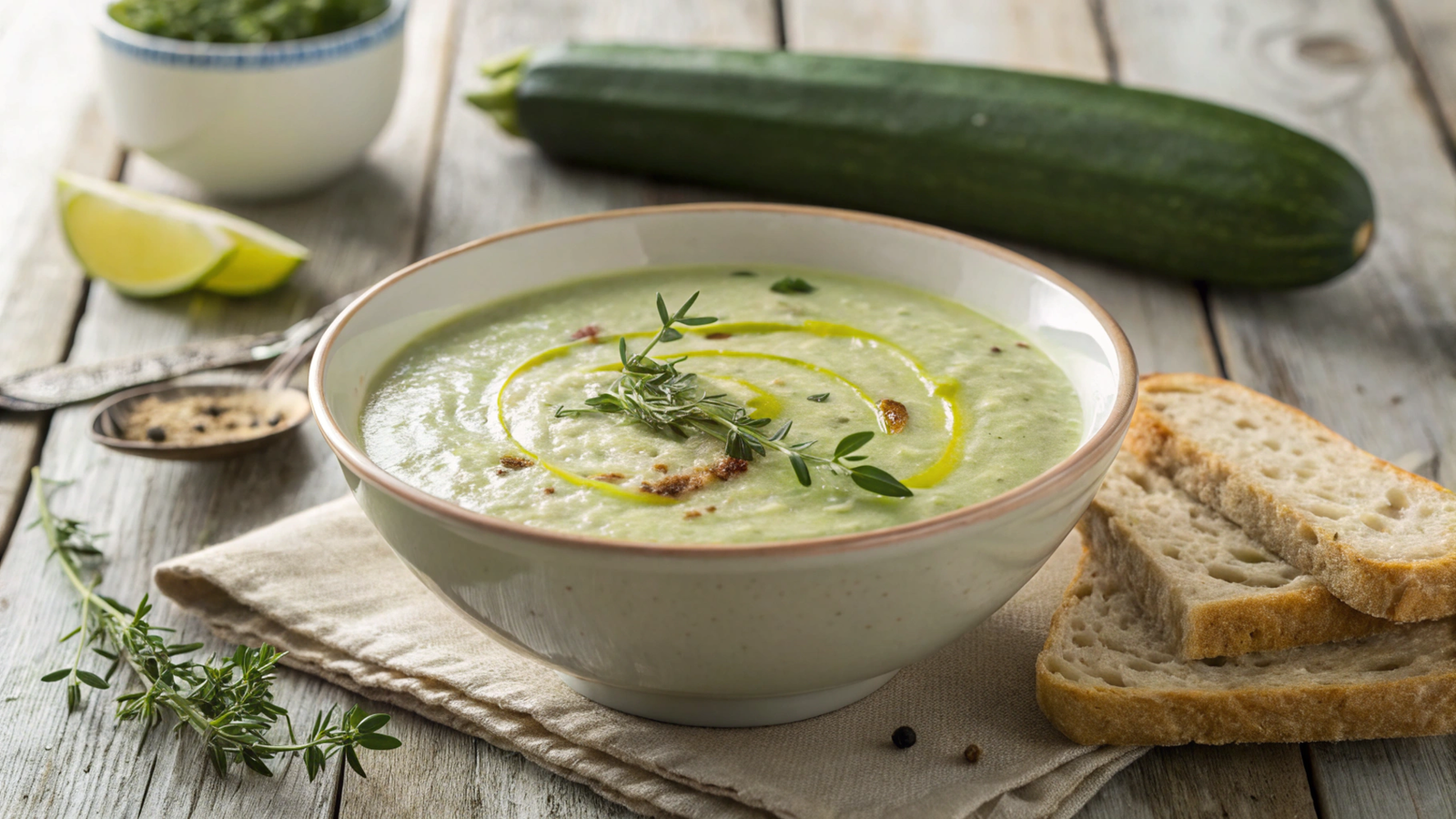 Zucchini Puree Soups: Nutritional and Digestive Benefits