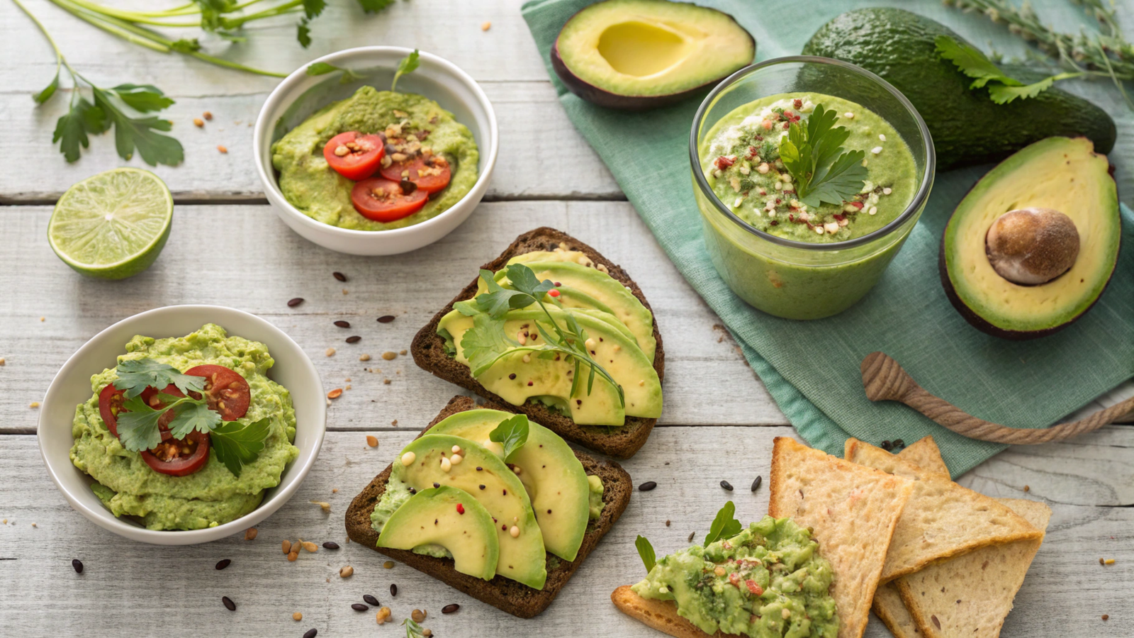 High-fat avocado dishes for weight management
