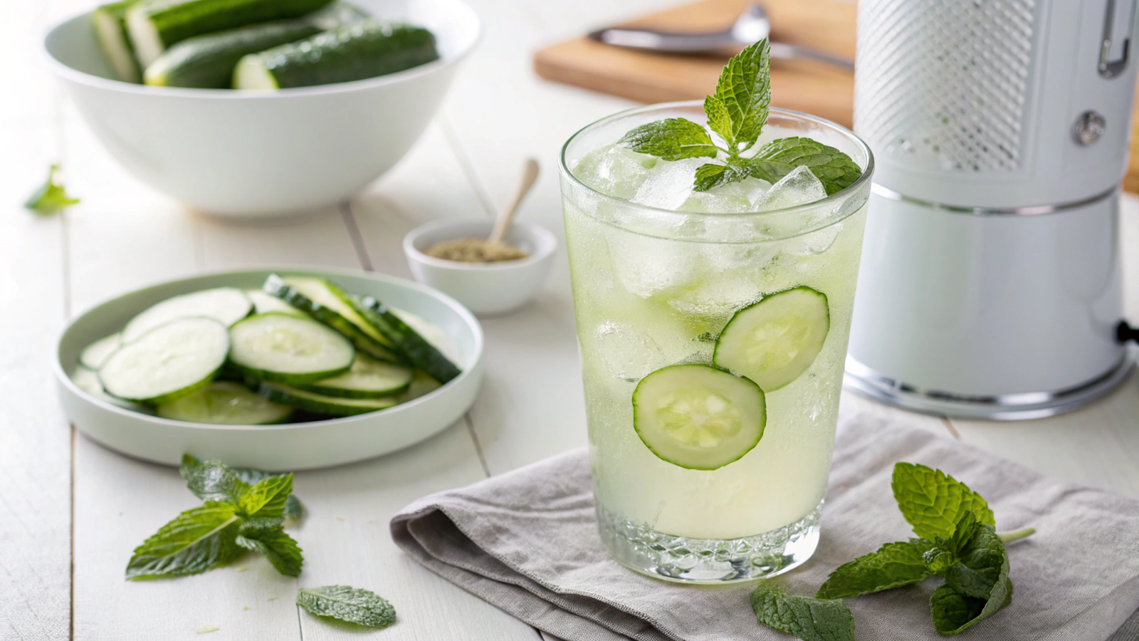 Cucumber Cooling Juices for Post-Surgical Recovery