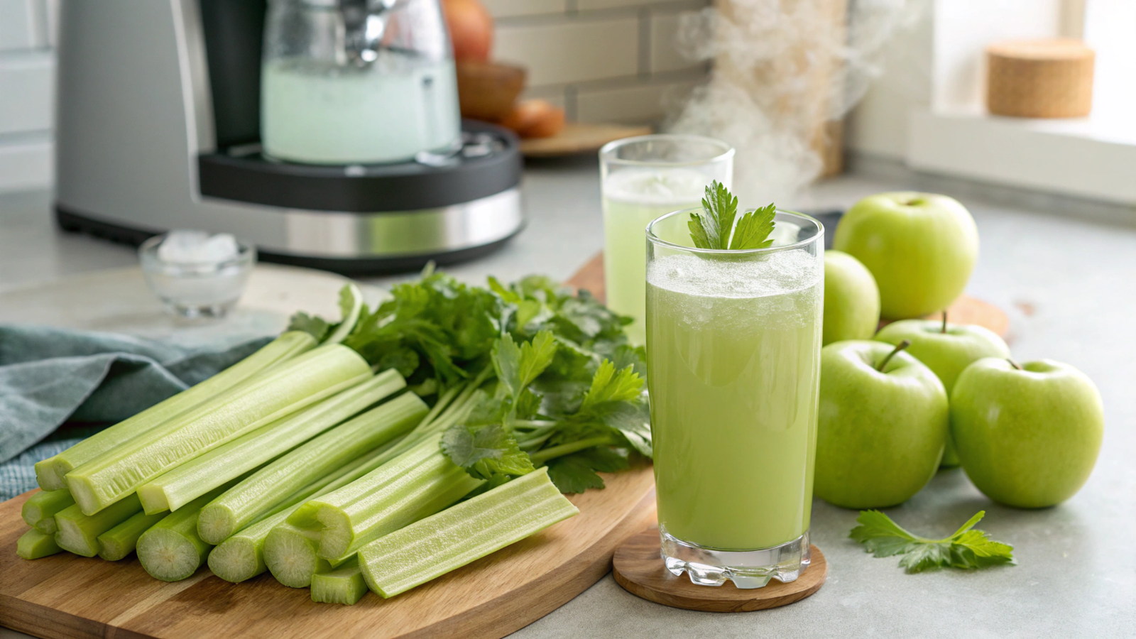 Celery Juices for Stress Reduction