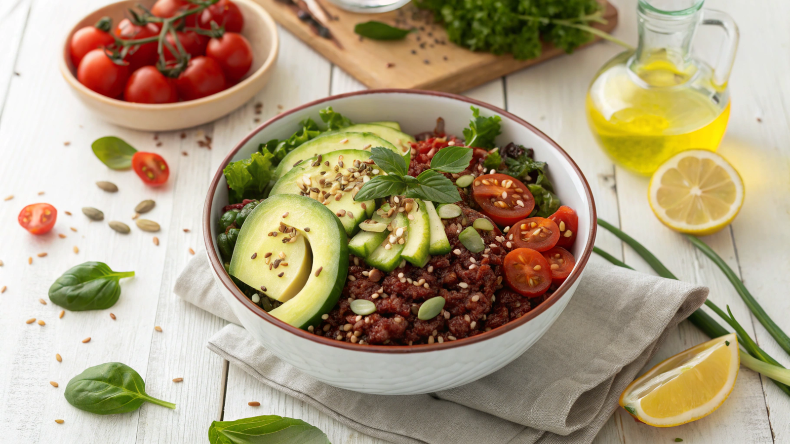 Red Rice Detox Salads: Nutritional Foundations and Preparation Techniques