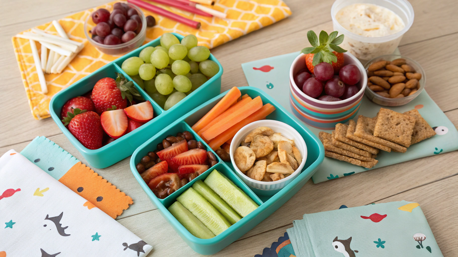 Optimizing Nutritional Variety in Children's Snack Packs