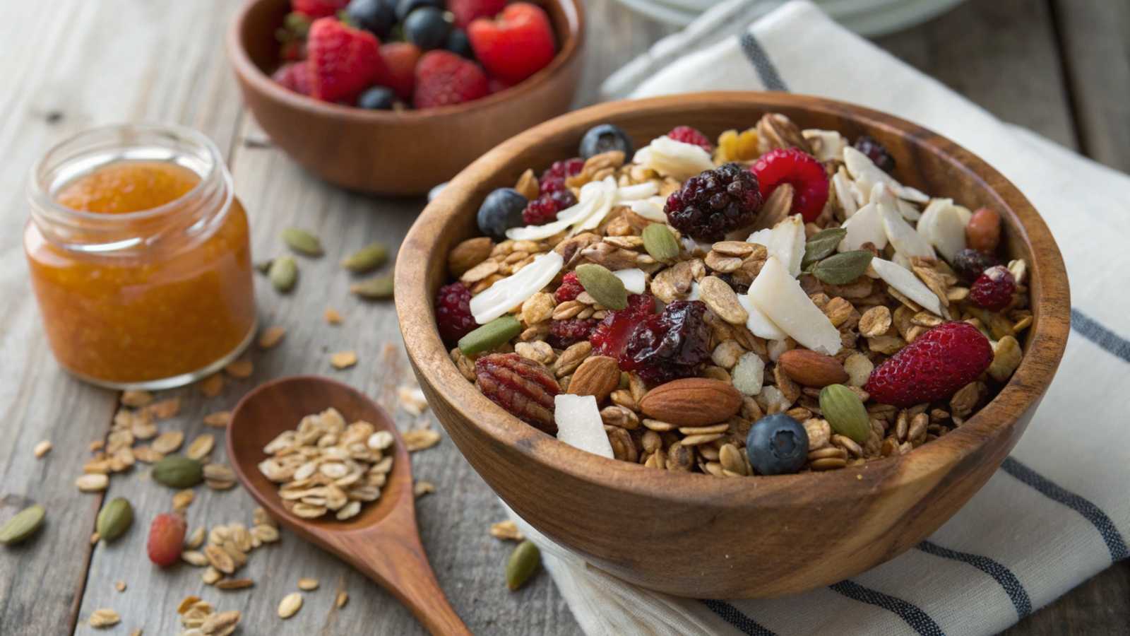High-Fiber Granola Mixes: Composition, Preparation, and Benefits
