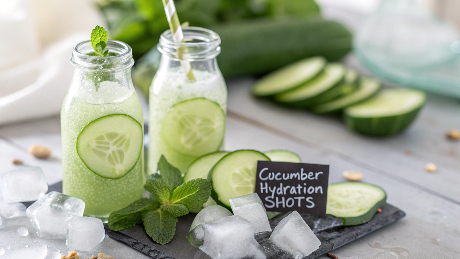 Cucumber Hydration Shots: Formulation and Benefits