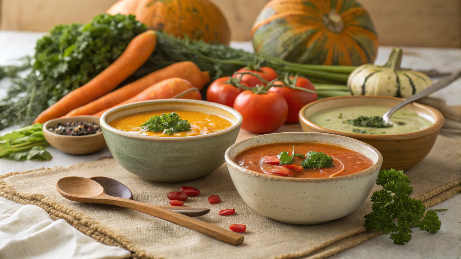 Seasonal Vegetable Soups: Nutritional and Culinary Foundations