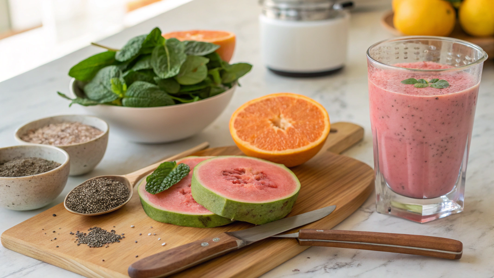 Nutritional and Practical Aspects of Guava Vitamin-C Smoothies