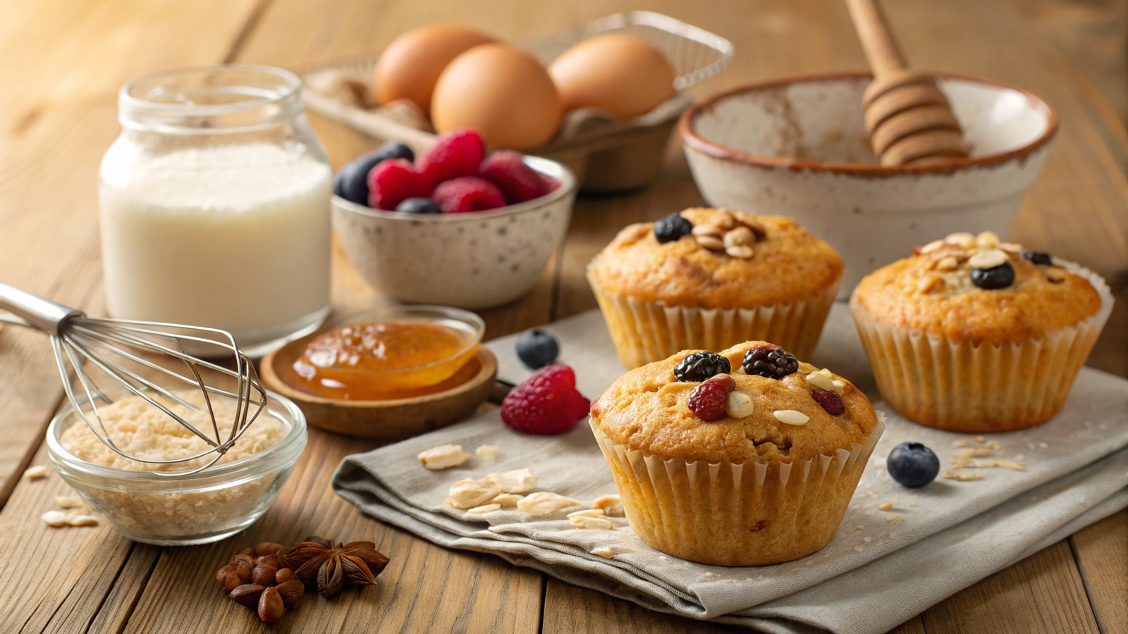 Rice Flour Muffins: Gluten-Free Baking Techniques