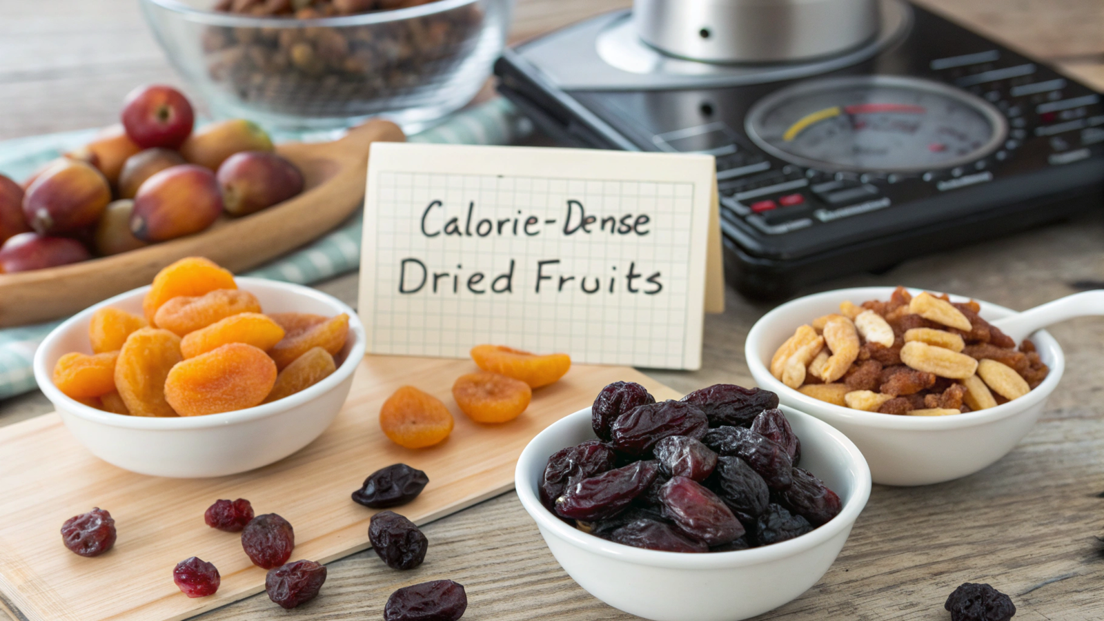 Calorie-Dense Dried Fruits: Nutritional Analysis and Practical Applications