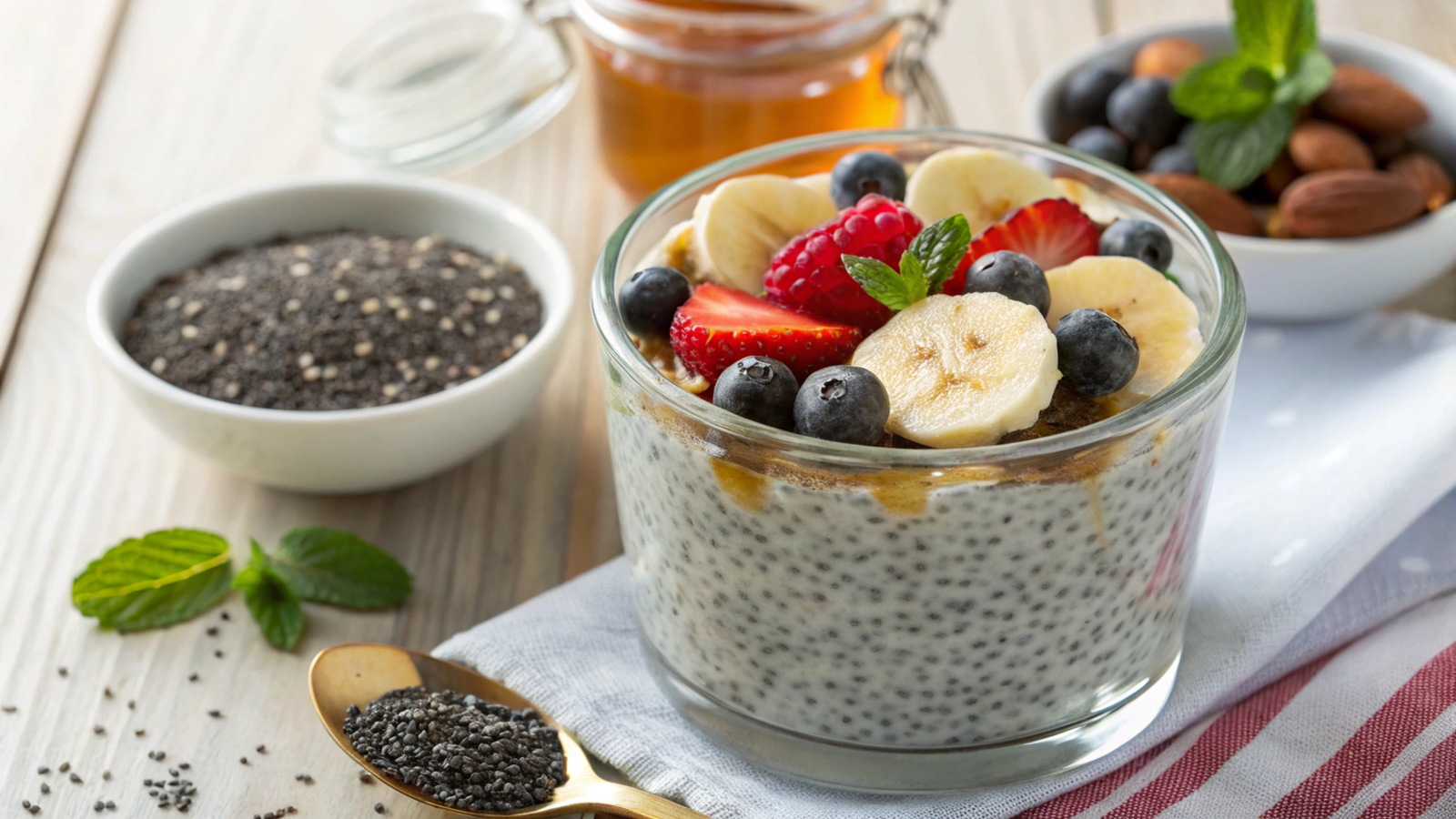 Chia Seed Digestive Puddings: Nutritional and Practical Aspects