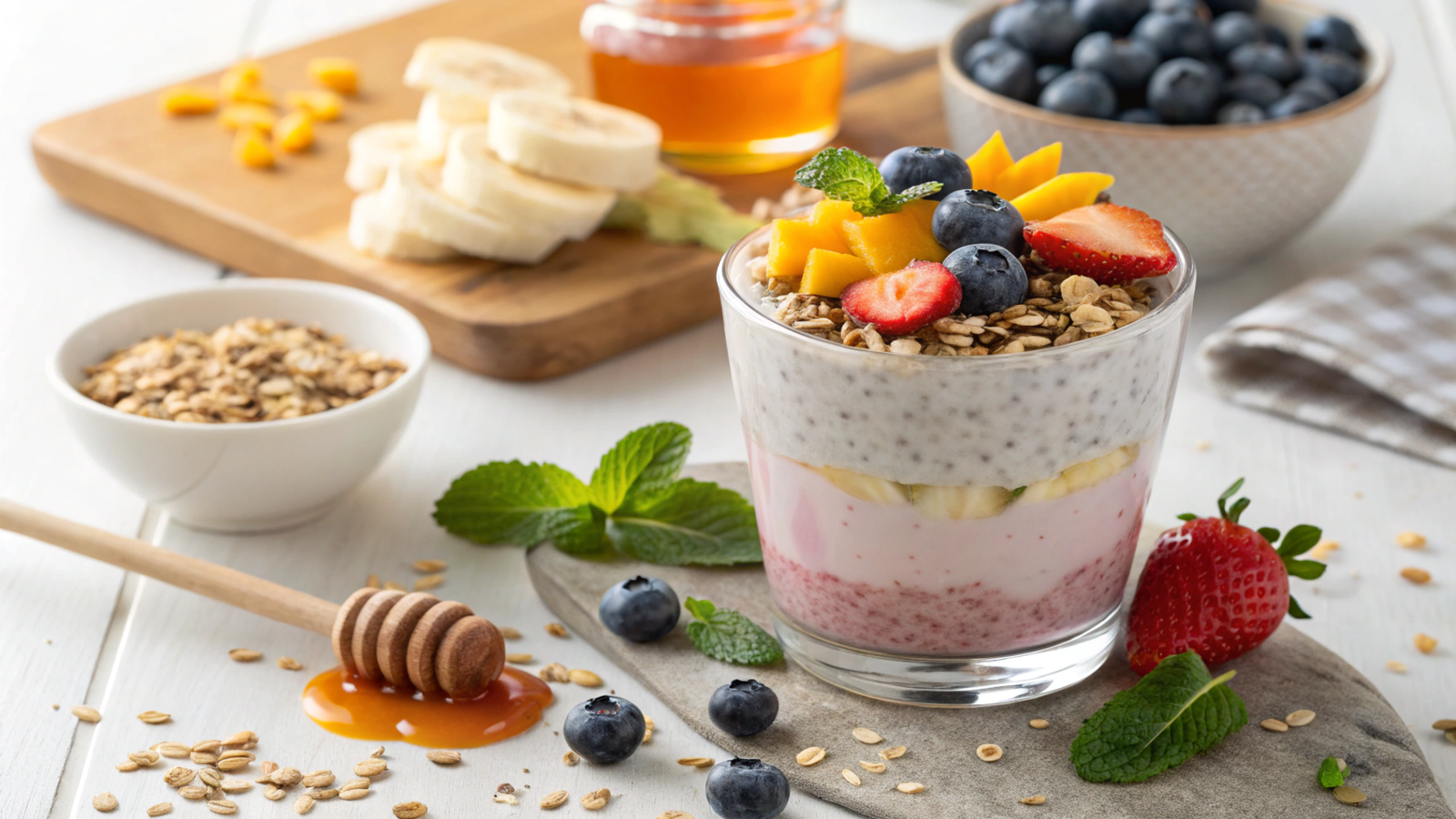 Yogurt-Based Smoothies for Digestive Health