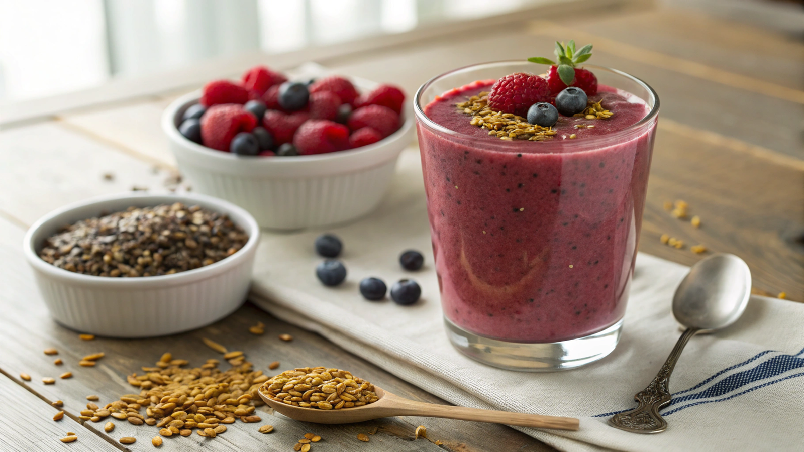 Flaxseed Smoothie Boosters: Technical and Practical Insights