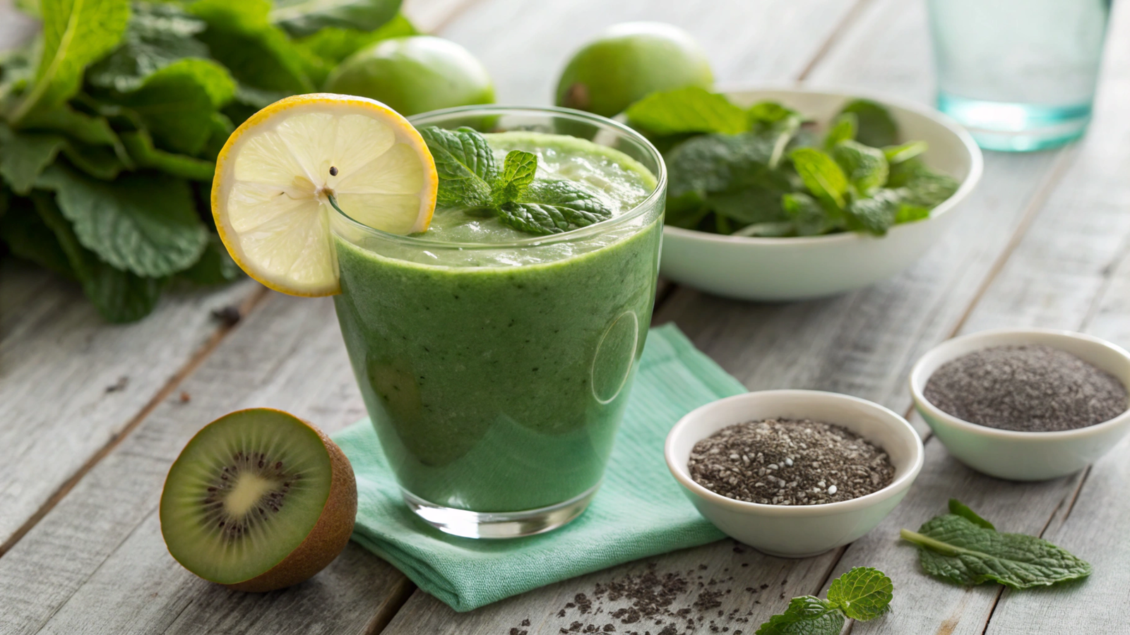 Spirulina Cleansing Shakes for Liver Detoxification