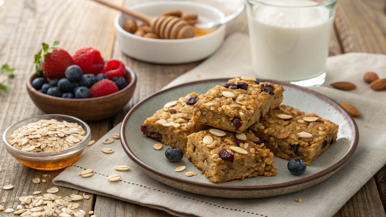 High-Fiber Oatmeal Breakfast Bars: Nutritional and Practical Analysis